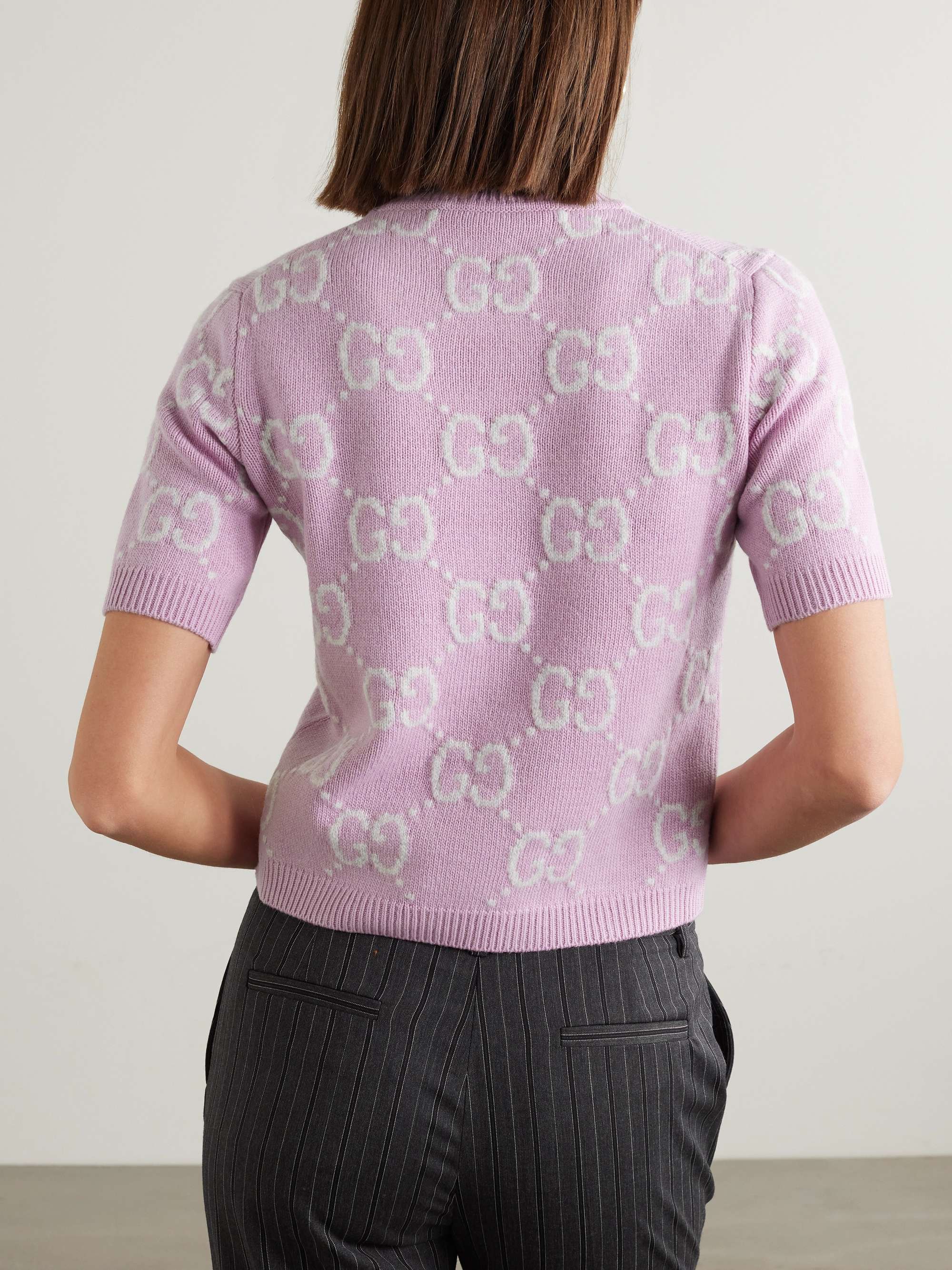 Wool-jacquard sweater view