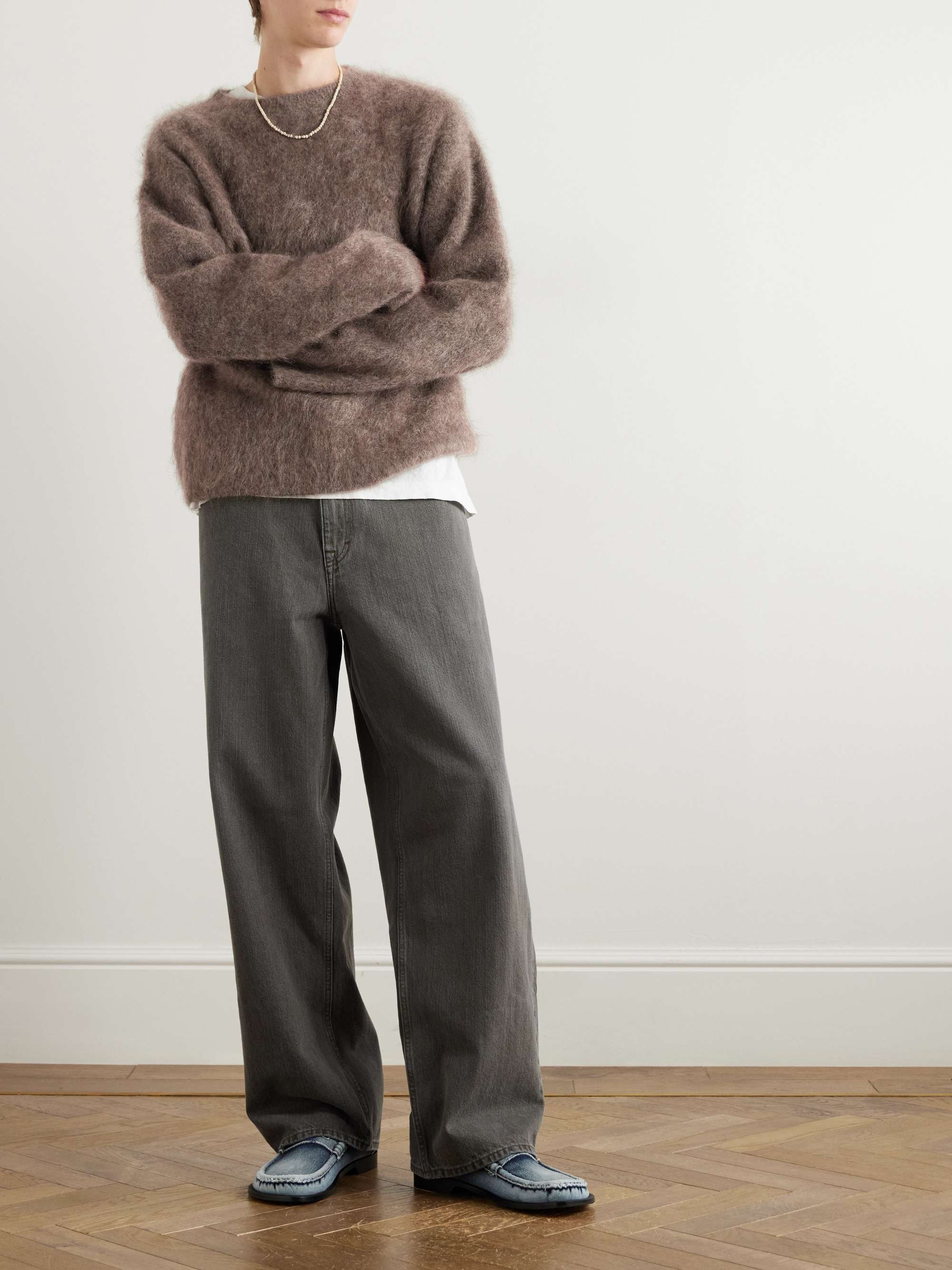 Jermaine Brushed Mohair-Blend Sweater view