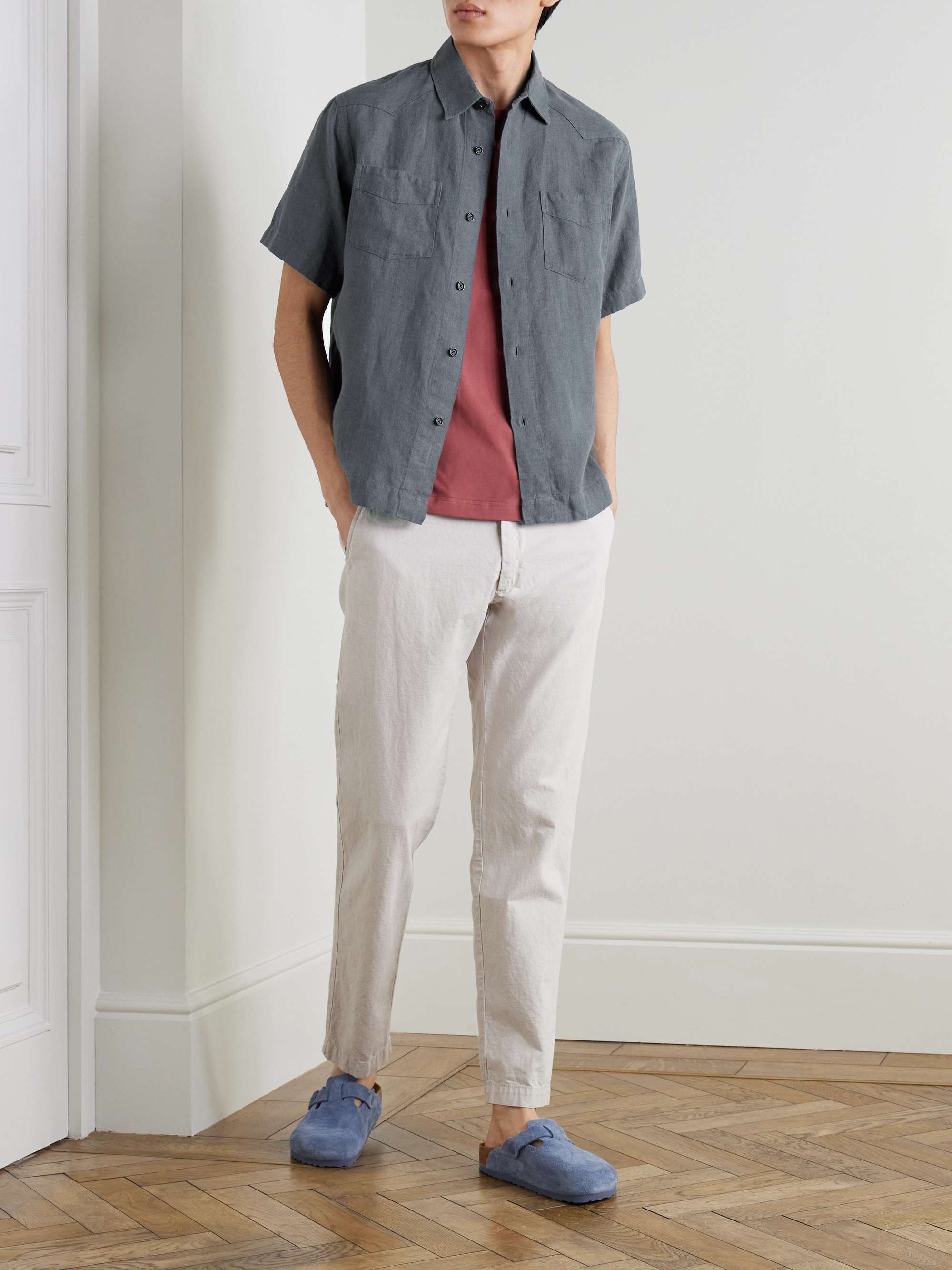Santiago Linen Shirt view