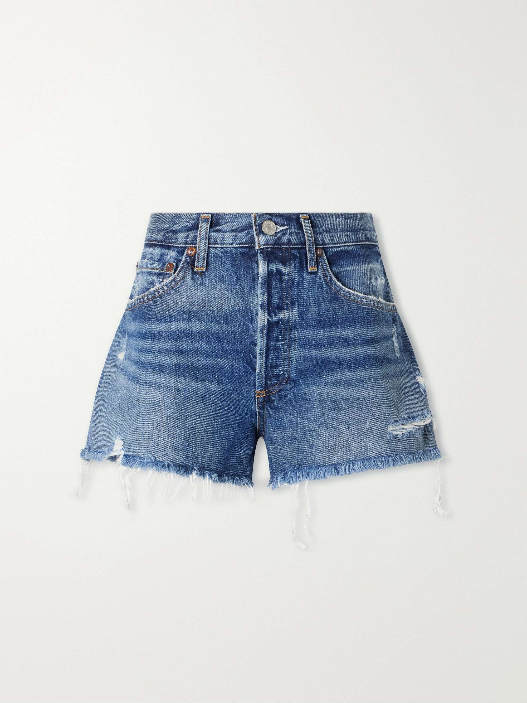 Parker Vintage Cutoff organic denim shorts view