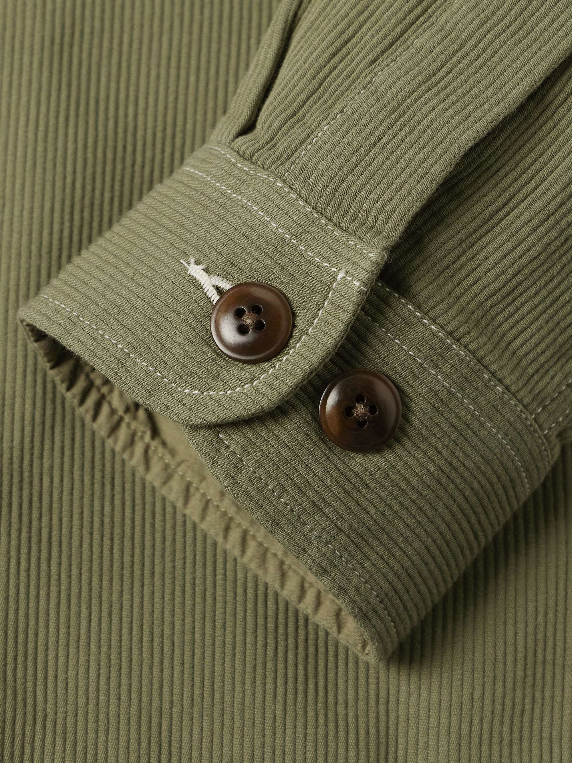Bedford Ribbed Cotton Overshirt view