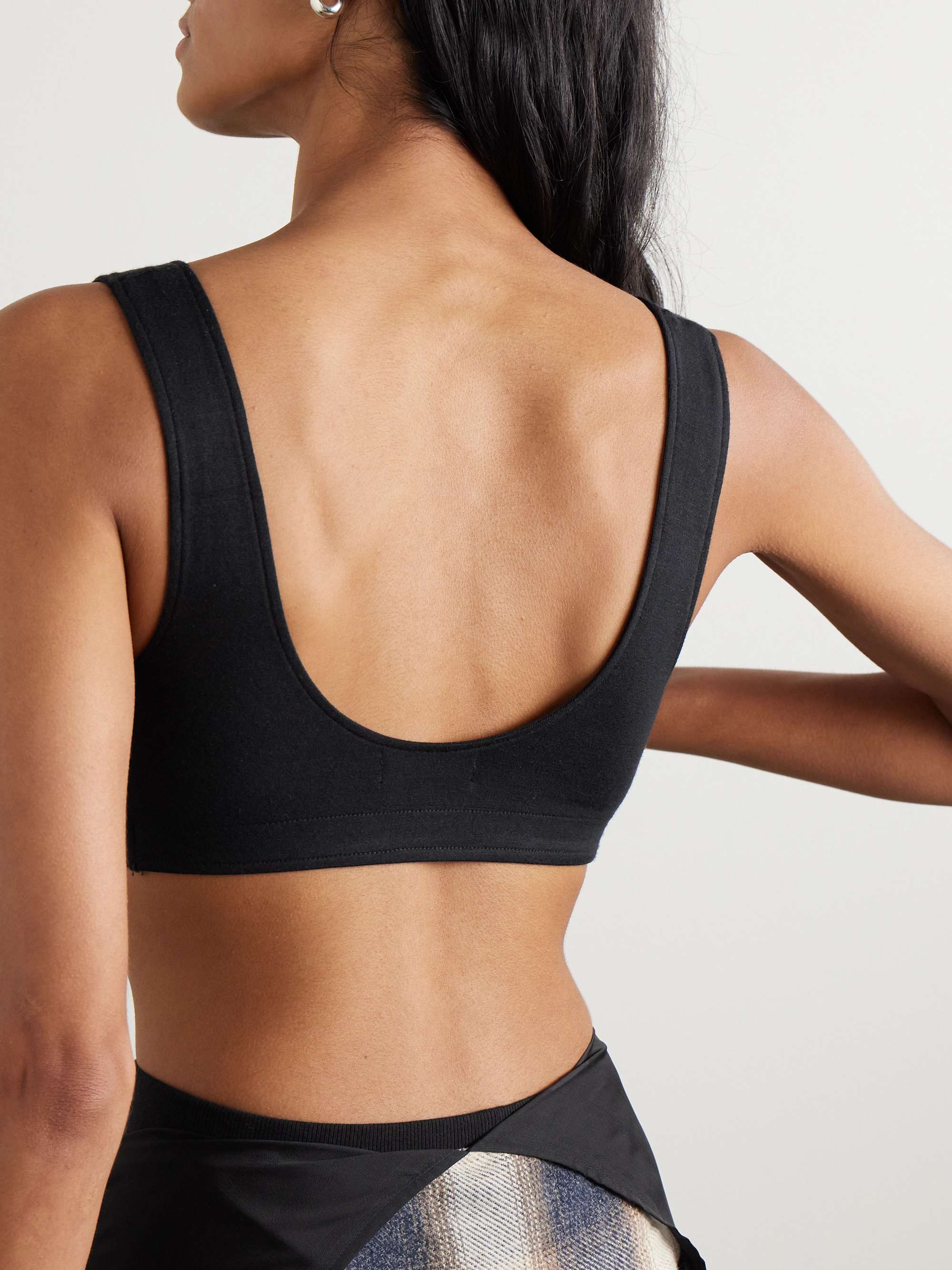 Stretch sports bra view