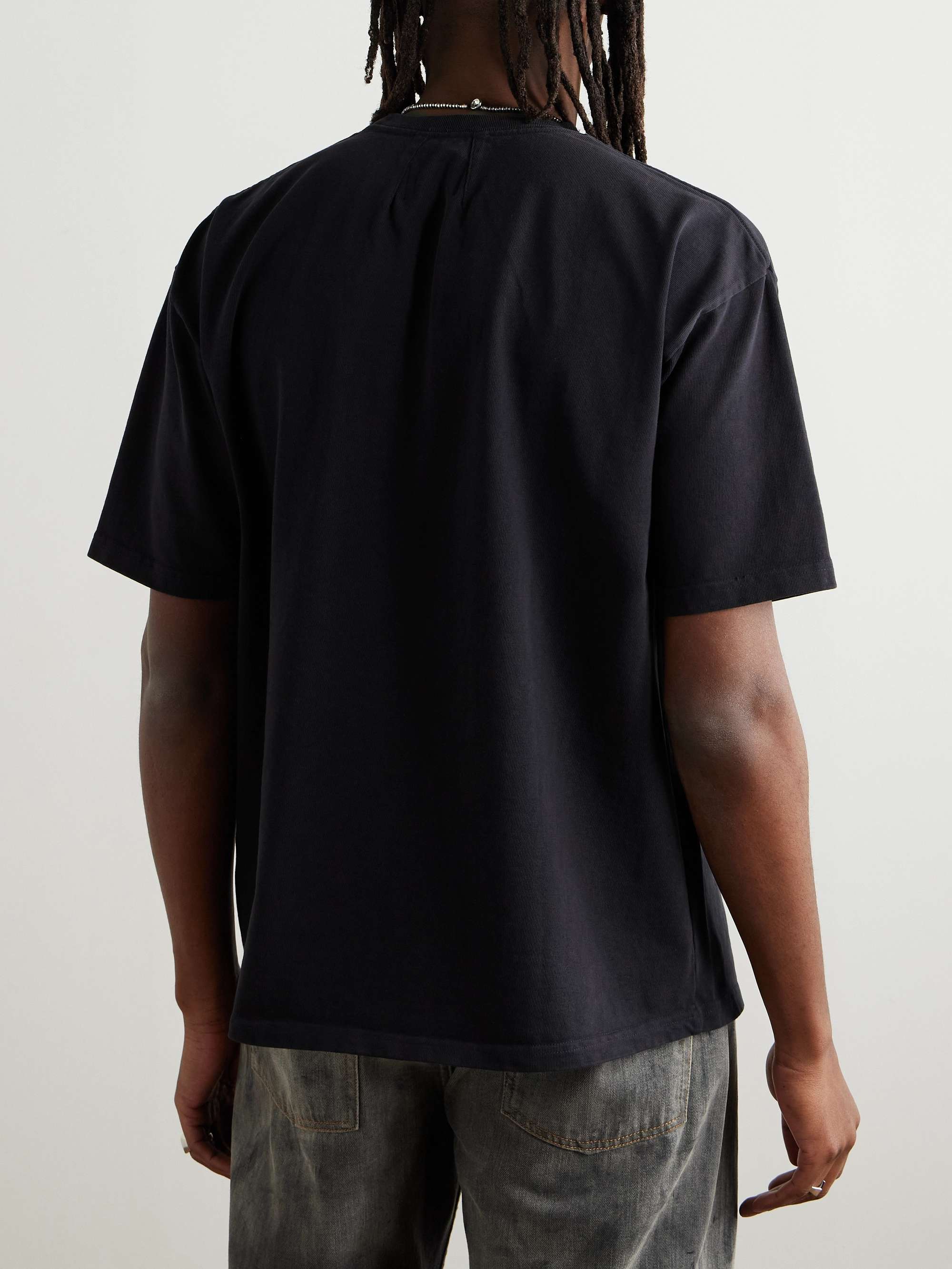 Bay of Angels Logo-Print Cotton-Jersey T-Shirt view