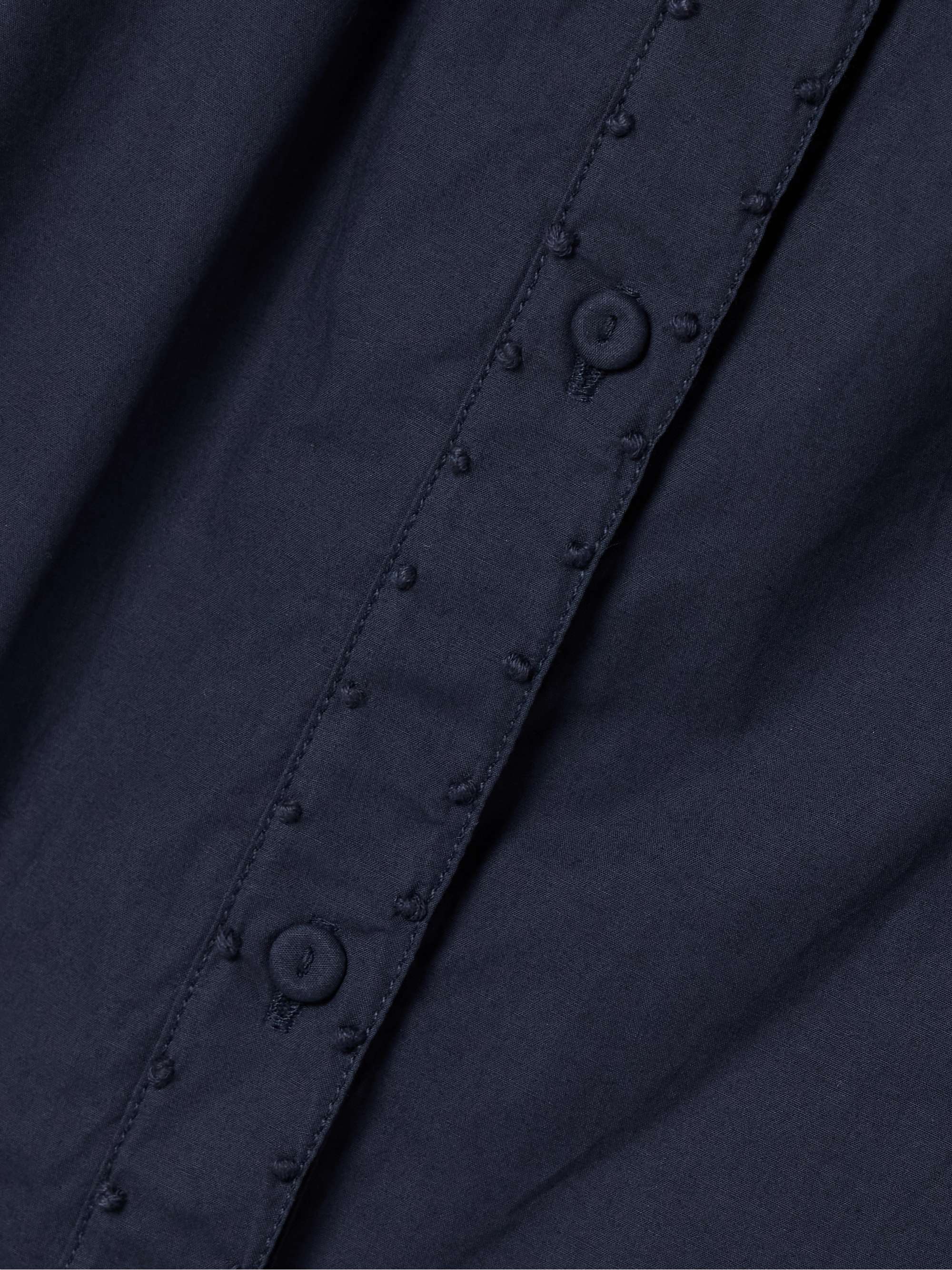 Freja washed cotton-poplin shirt view