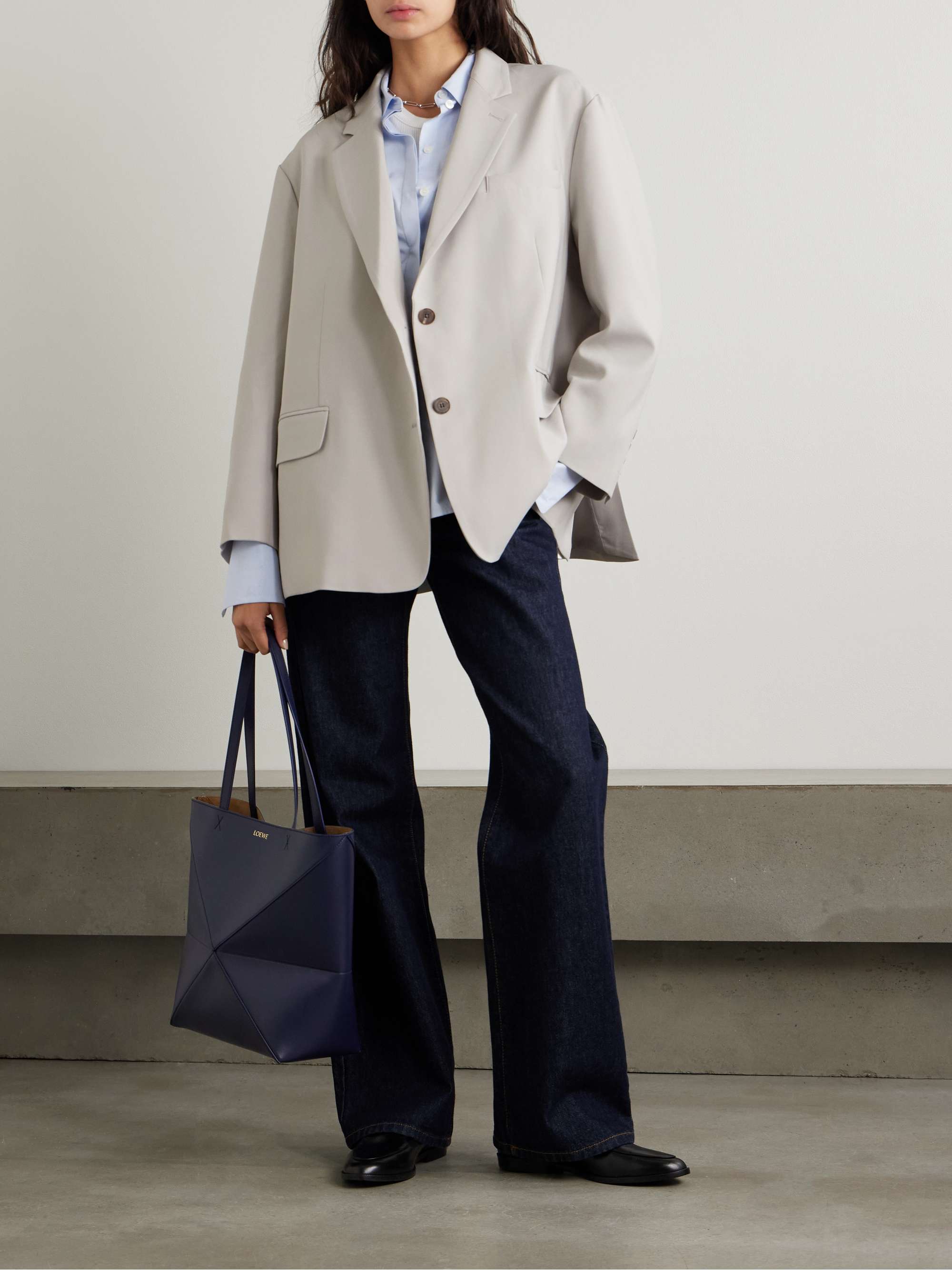 Bea oversized cady blazer view
