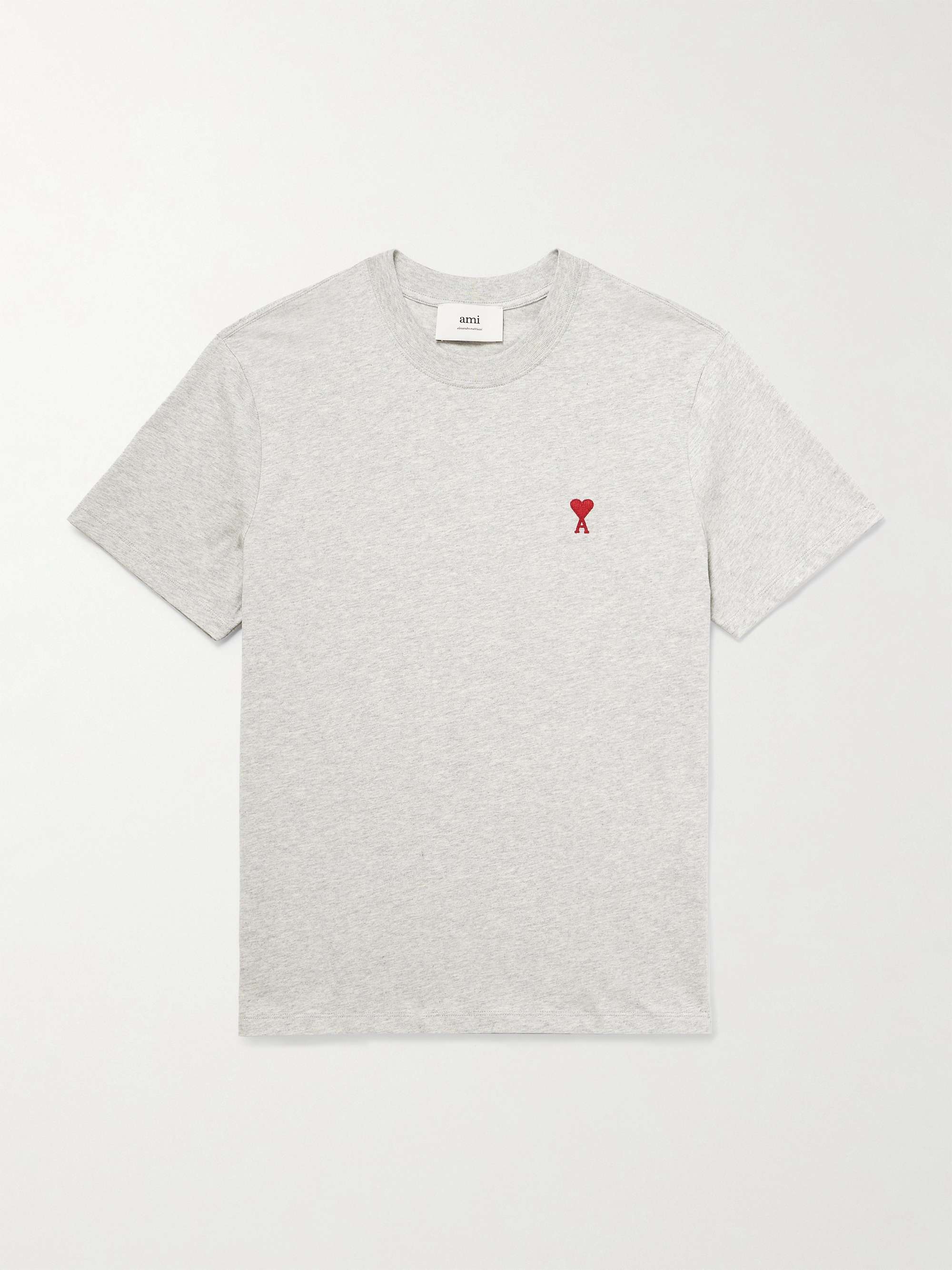 Logo-Embroidered Stretch Organic Cotton-Jersey T-Shirt view