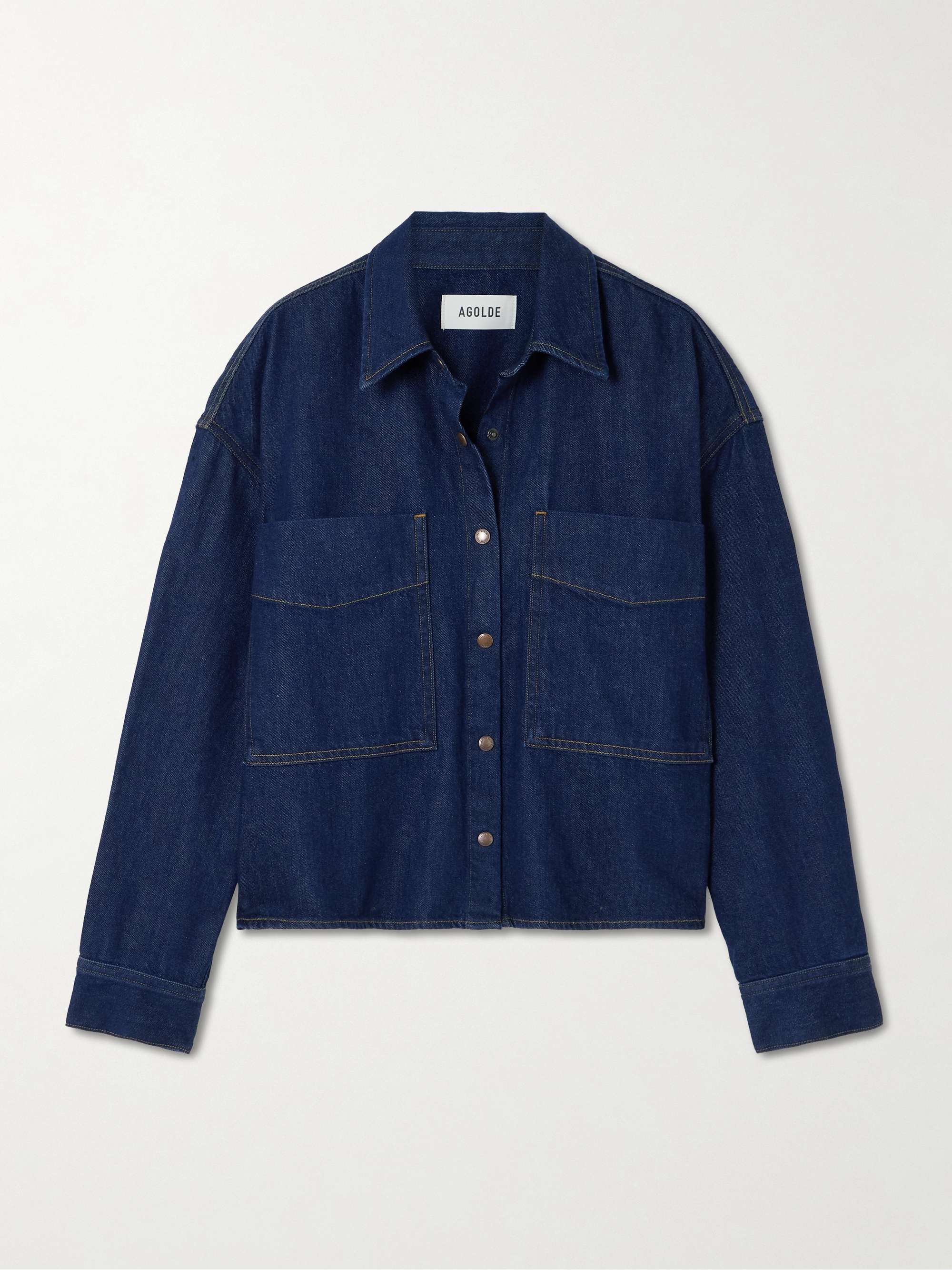 Maya denim shirt view