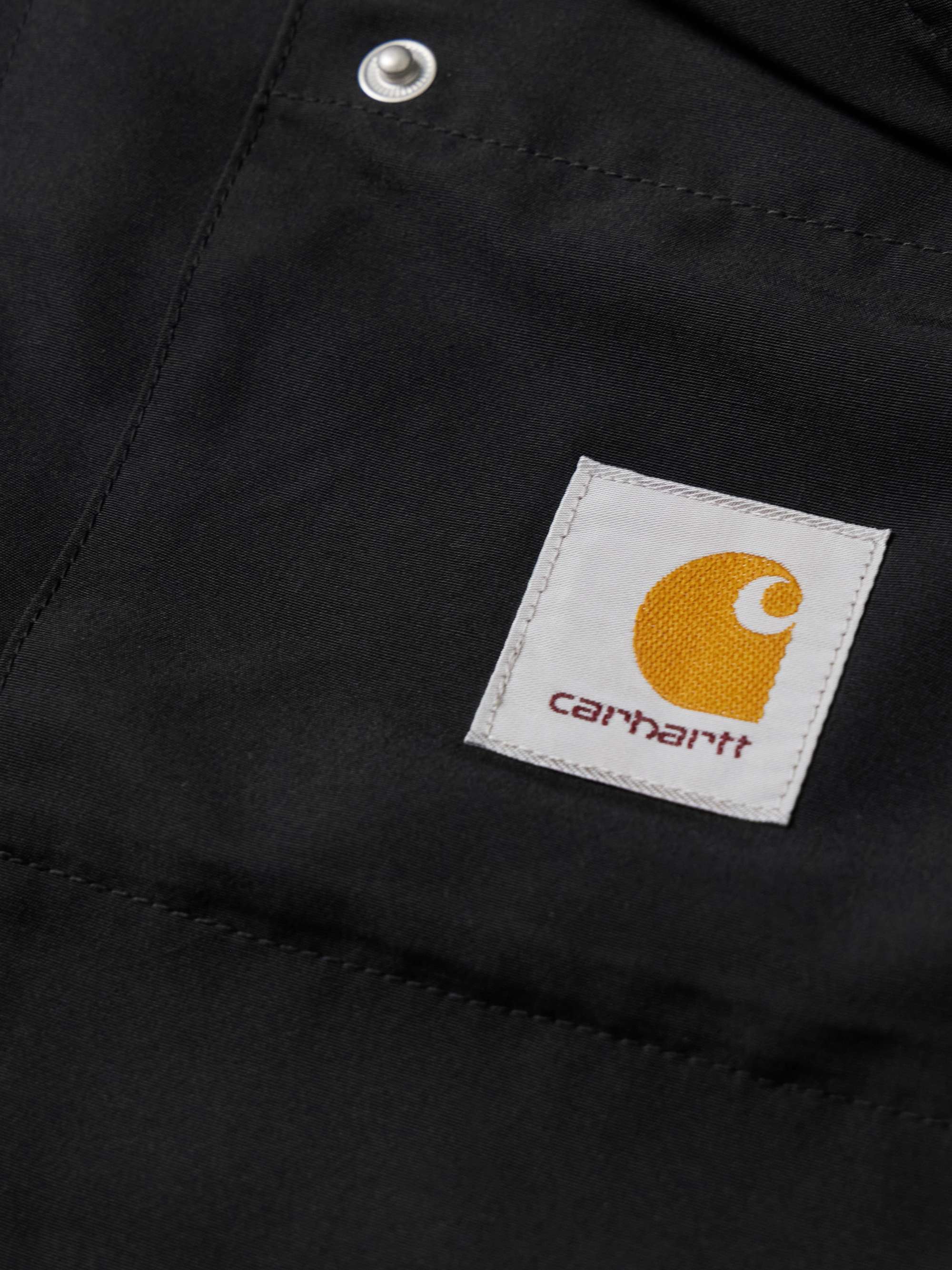 Liam Logo-Appliquéd Poplin Jacket view