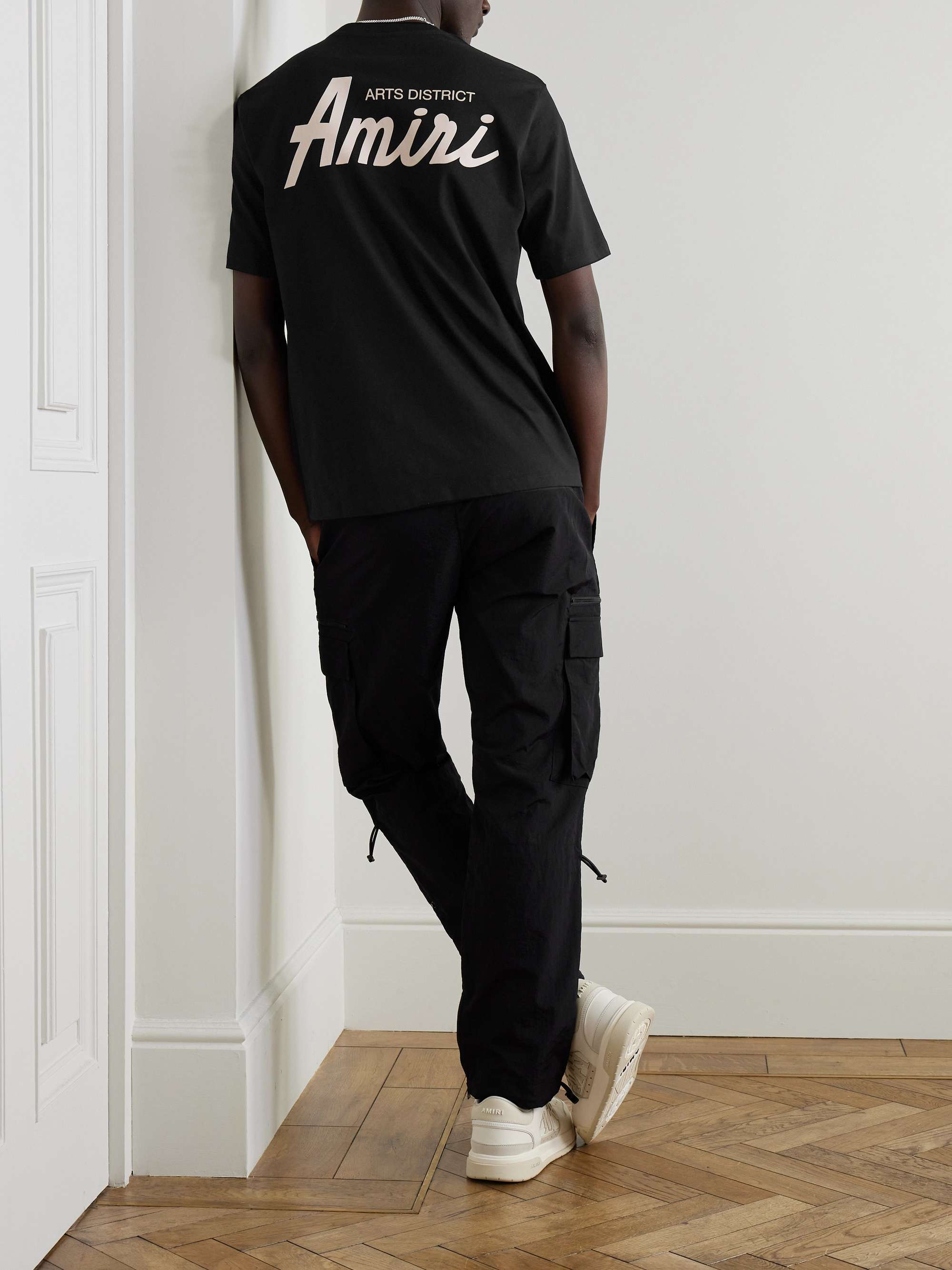 City Logo-Print Cotton-Jersey T-Shirt view