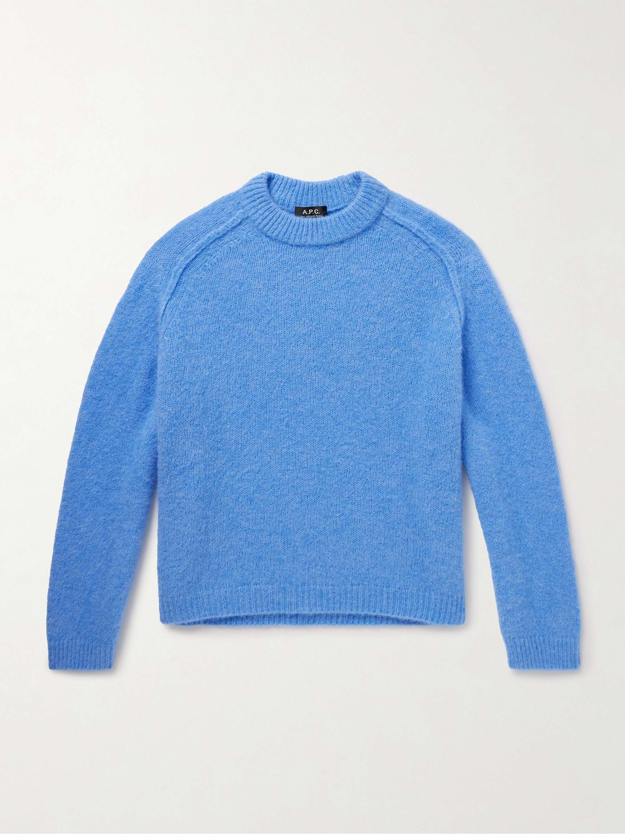 Tyler Alpaca-Blend Mock-Neck Sweater view