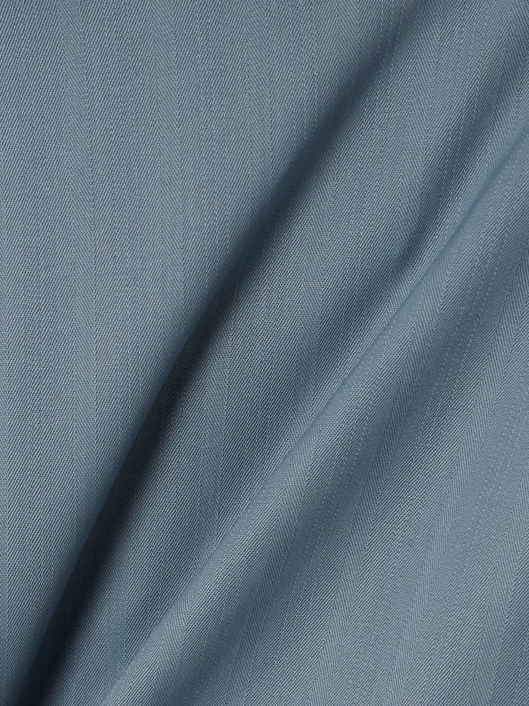 Pinstriped wool-blend flared pants view