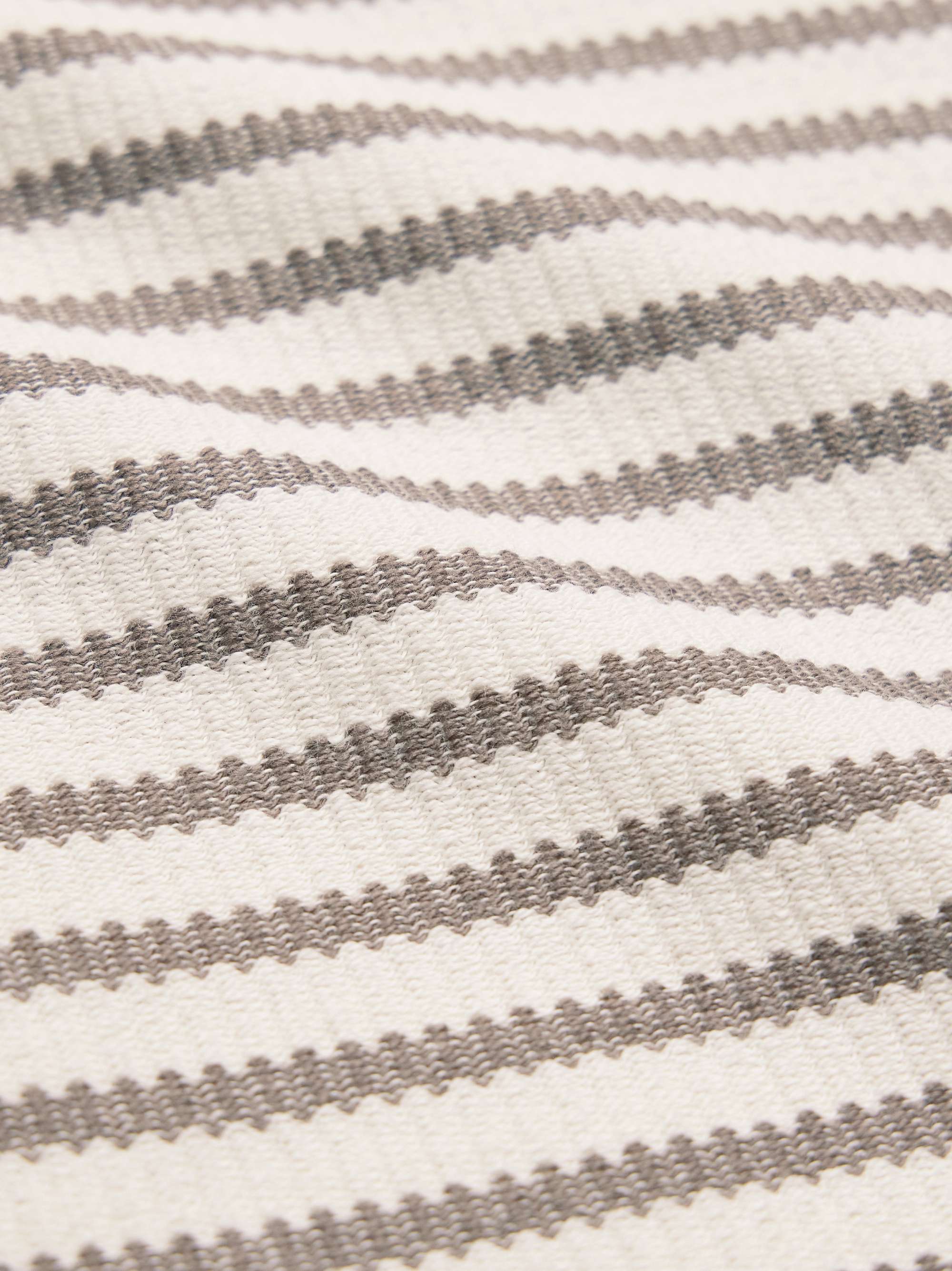 Striped Ribbed Cotton-Jersey T-Shirt view