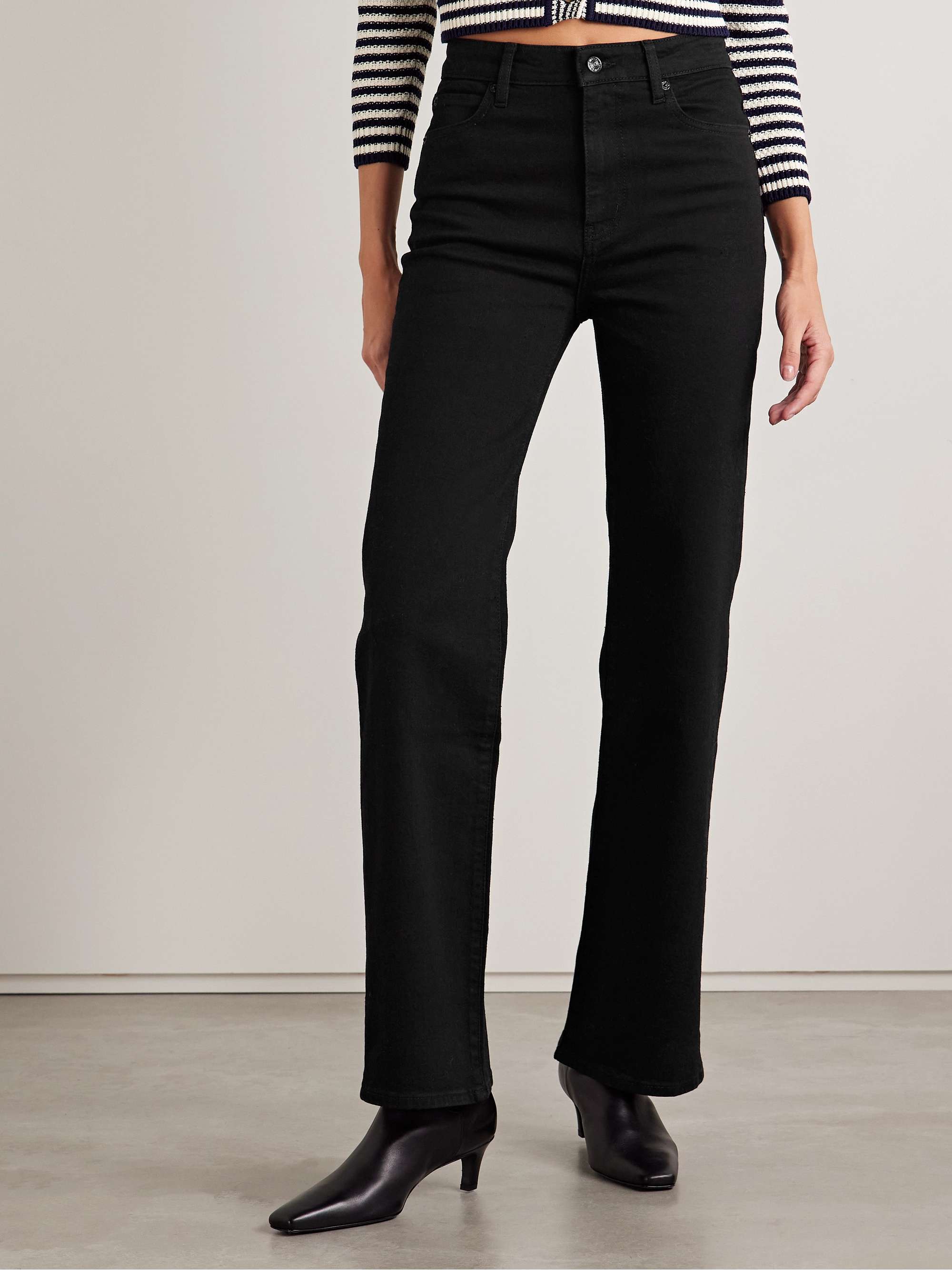 The Arrow high-rise bootcut jeans view