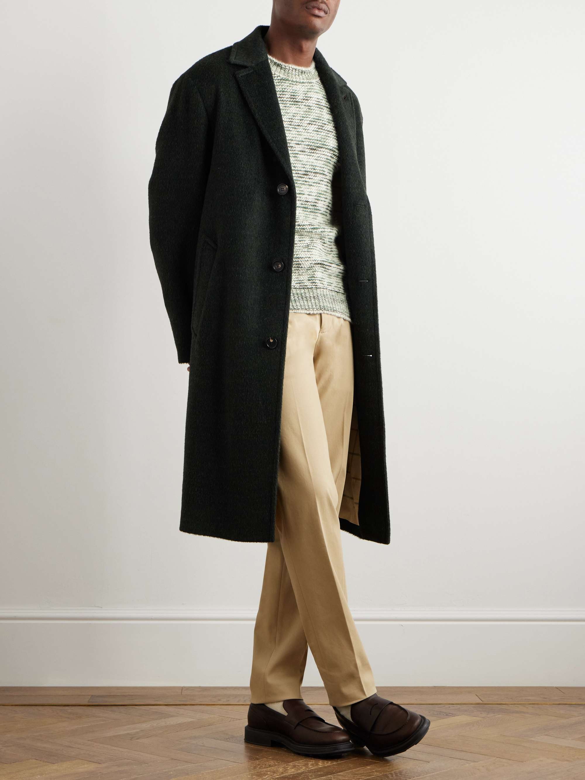 Gnifetti Textured-Knit Cashmere Sweater view