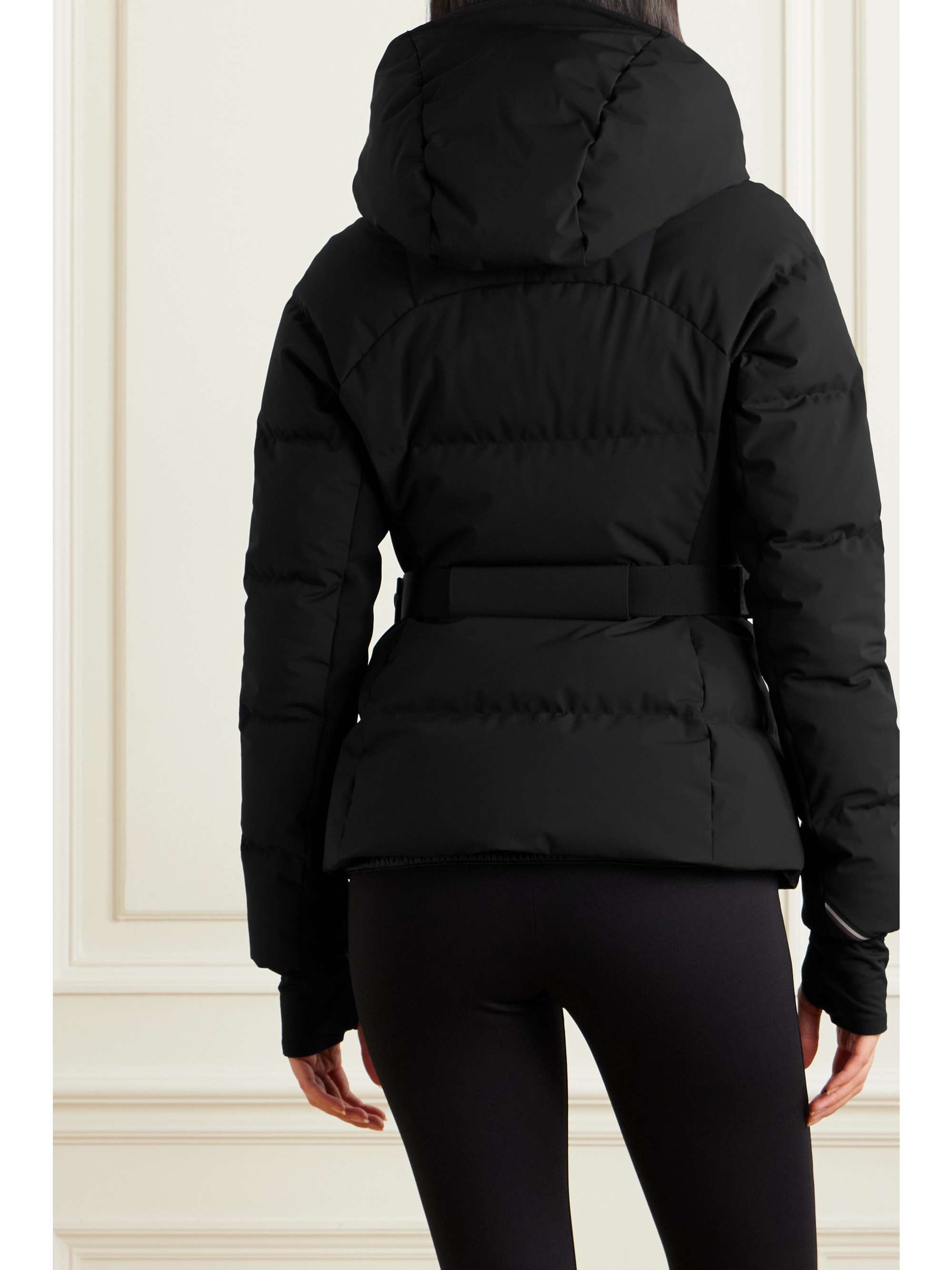 Guyane hooded down ski jacket view