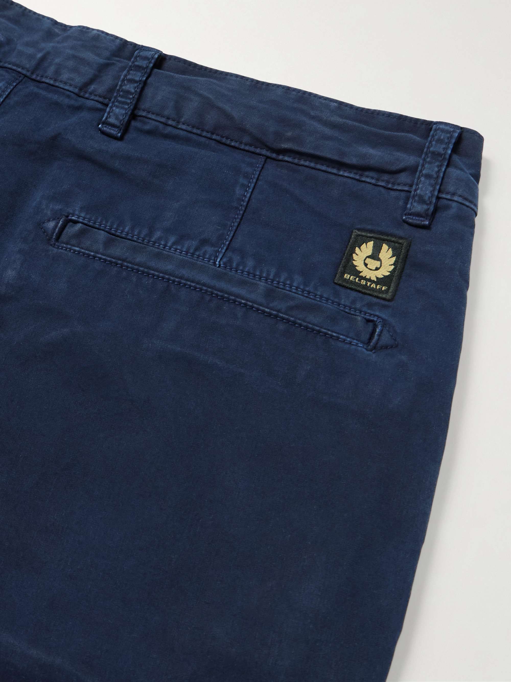 Rally Slim-Fit Straight-Leg Garment-Dyed Cotton-Twill Chinos view