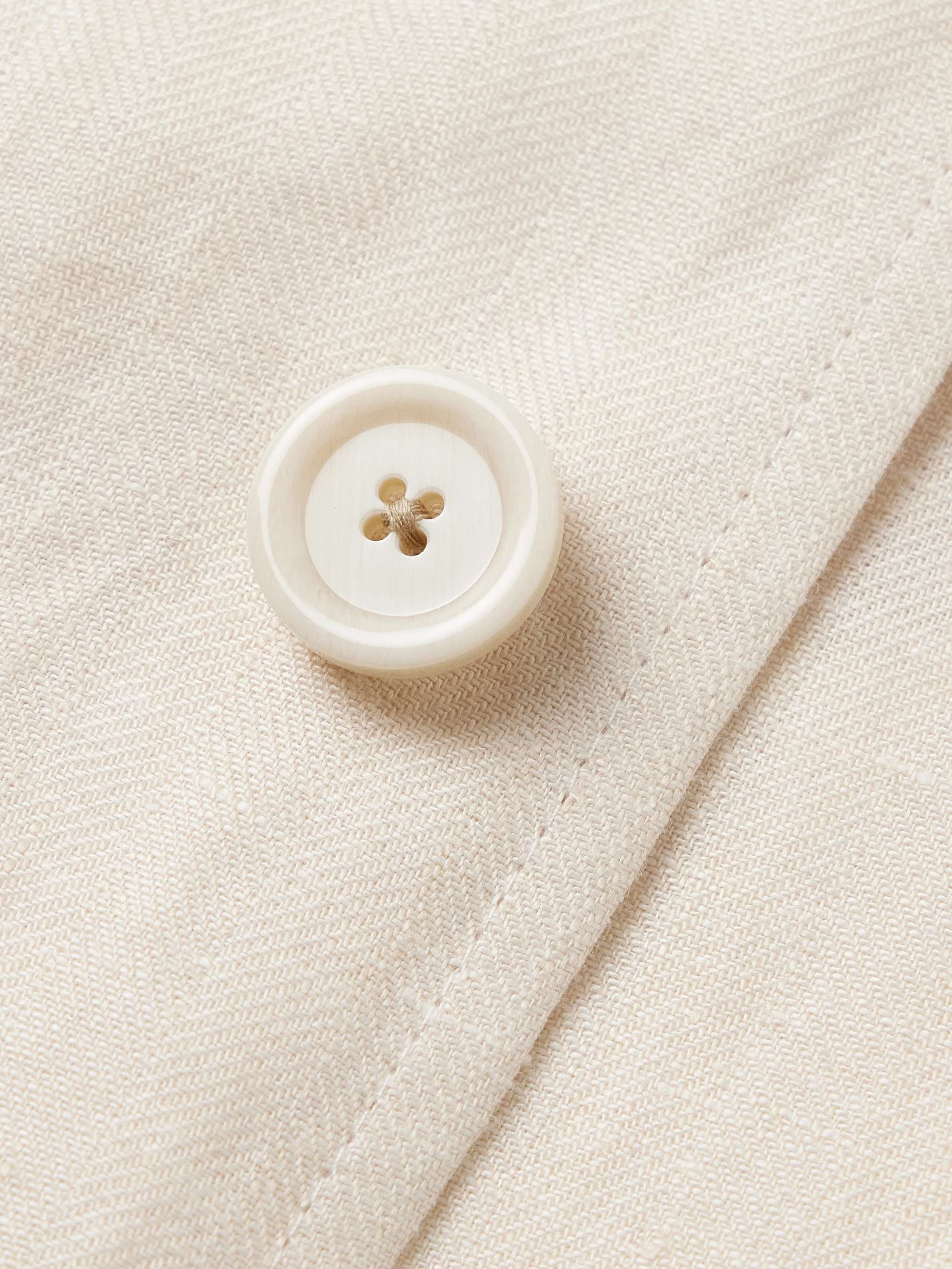 Ansel Herringbone Linen Jacket view