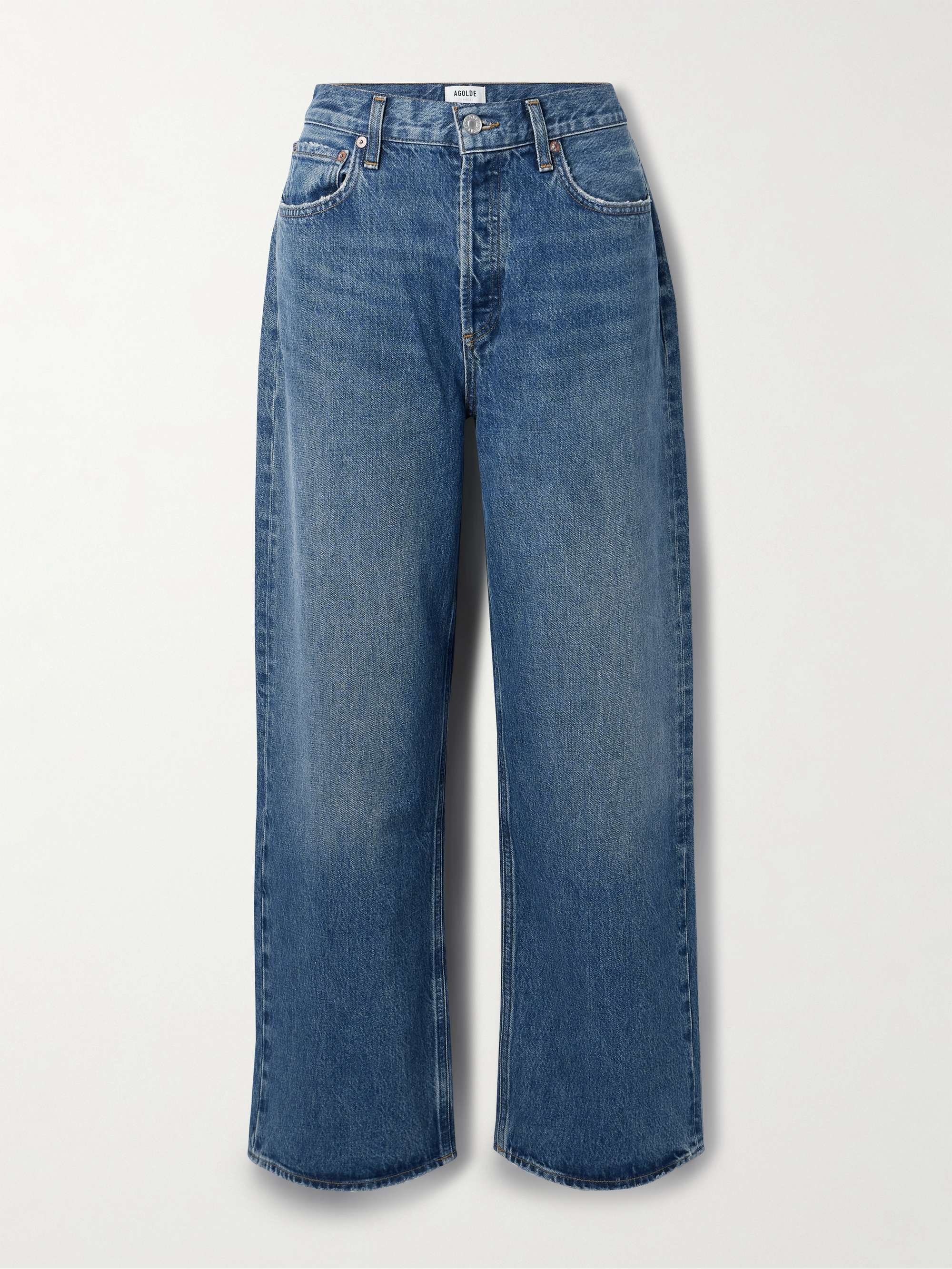 Low Slung Baggy boyfriend jeans view