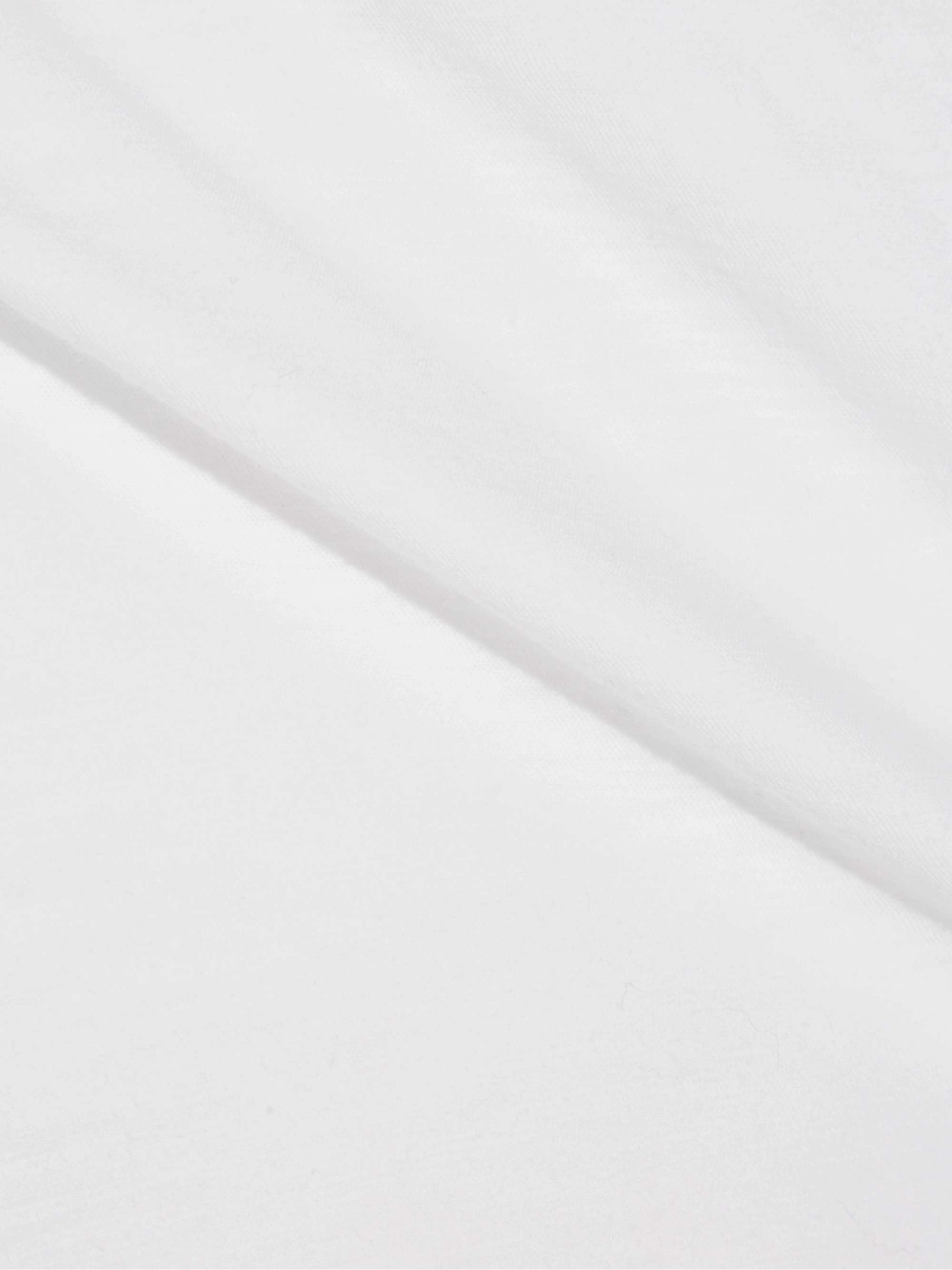 Slub cotton top view