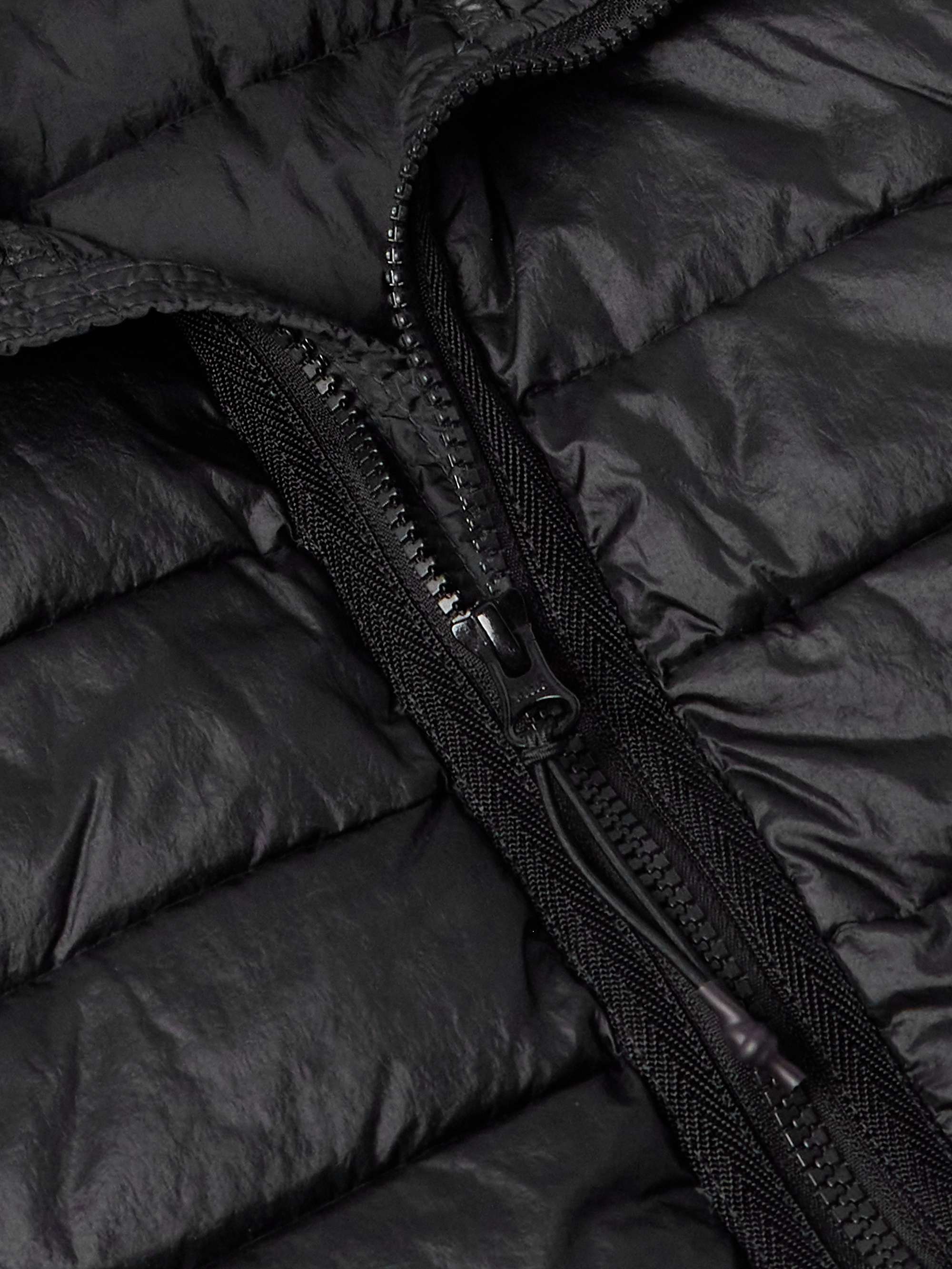Logo-Appliquéd Quilted Shell Down Gilet view