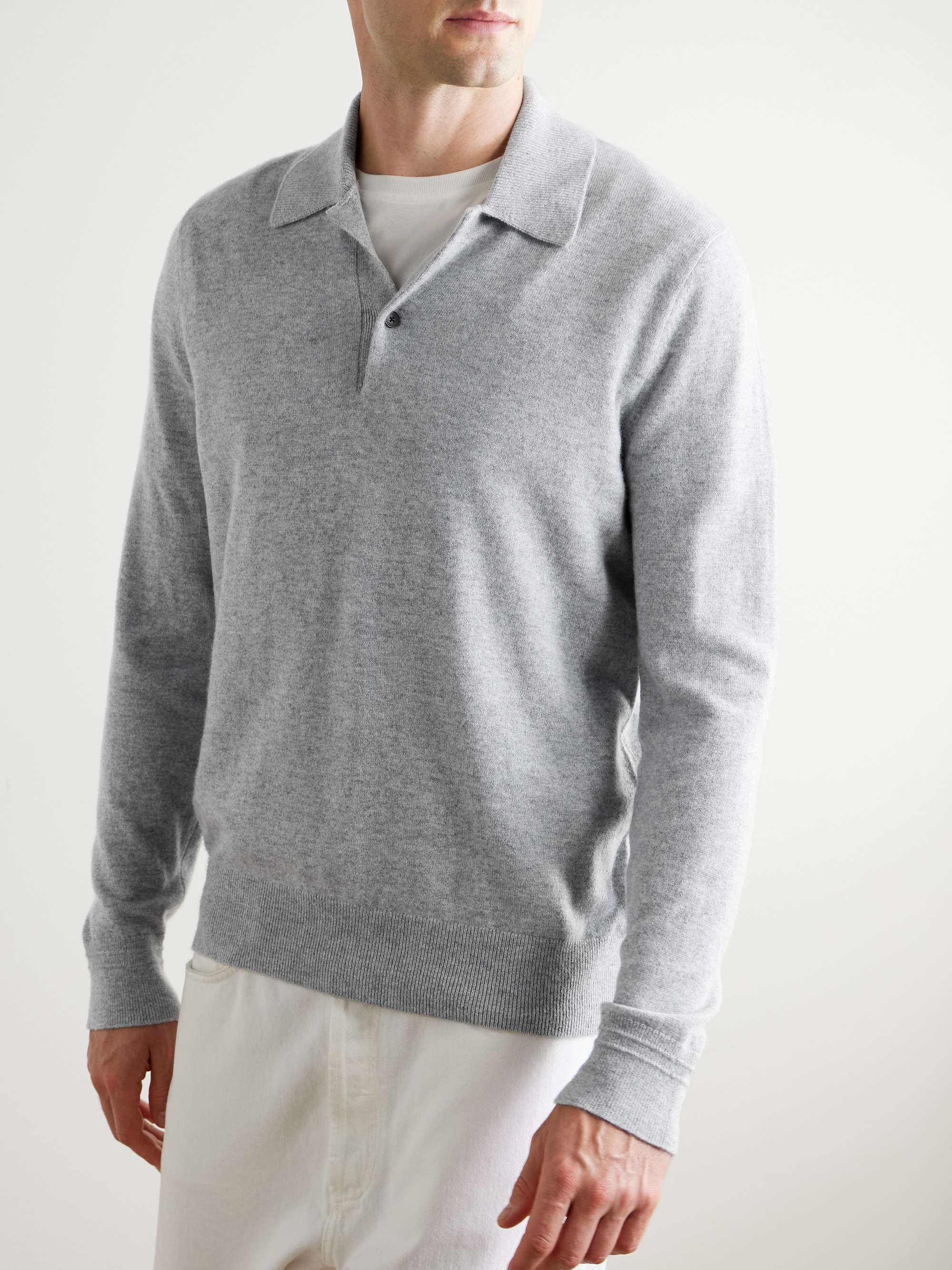 Cliff Cashmere Polo Shirt view