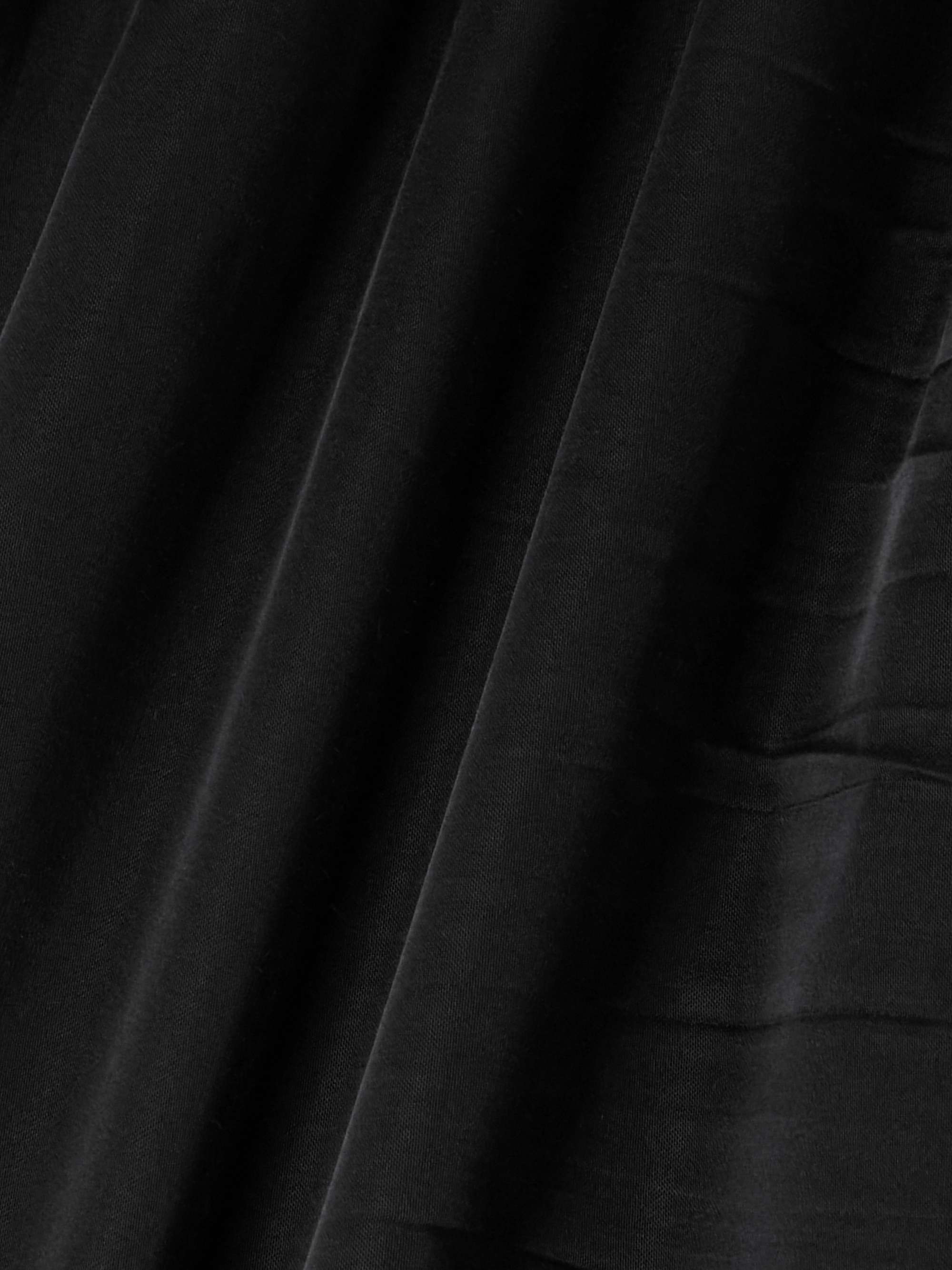 Crinkled-satin shorts view