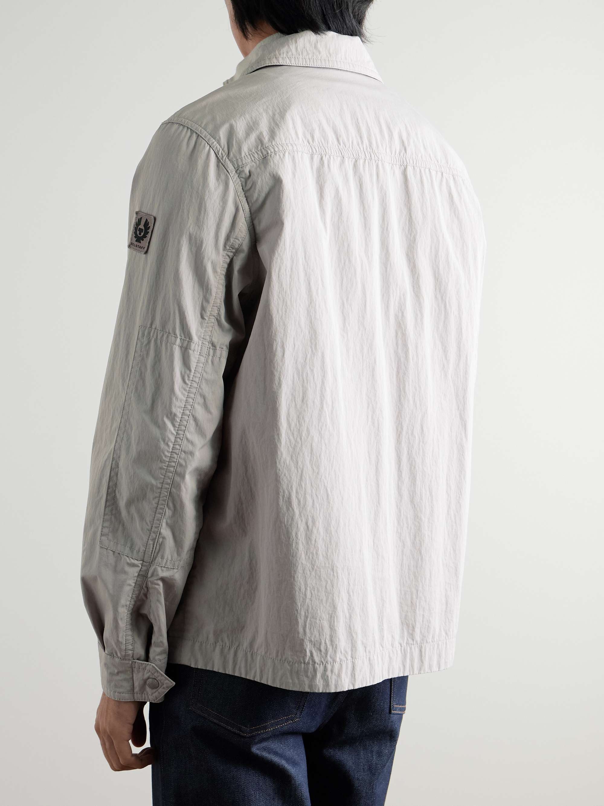 Rig Logo-Appliquéd Cotton-Blend Poplin Jacket view