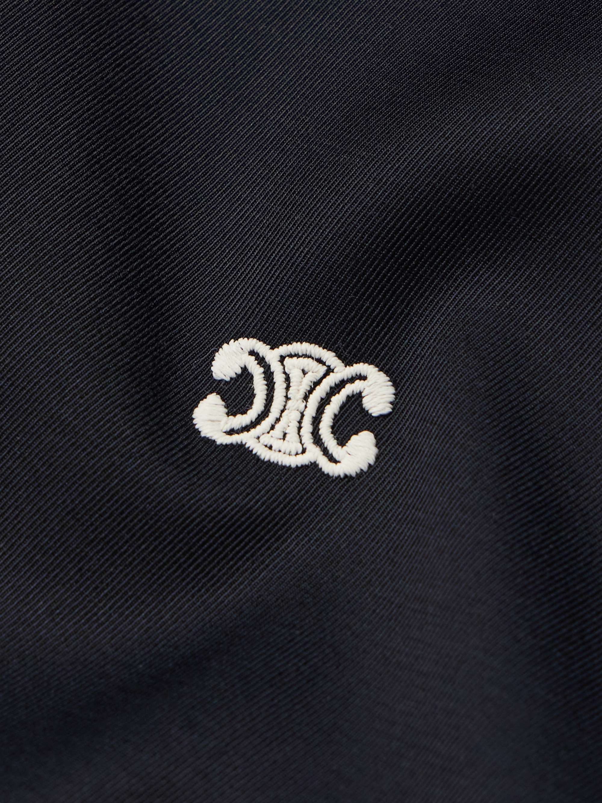 Logo-Embroidered Nylon-Twill Blouson Jacket view