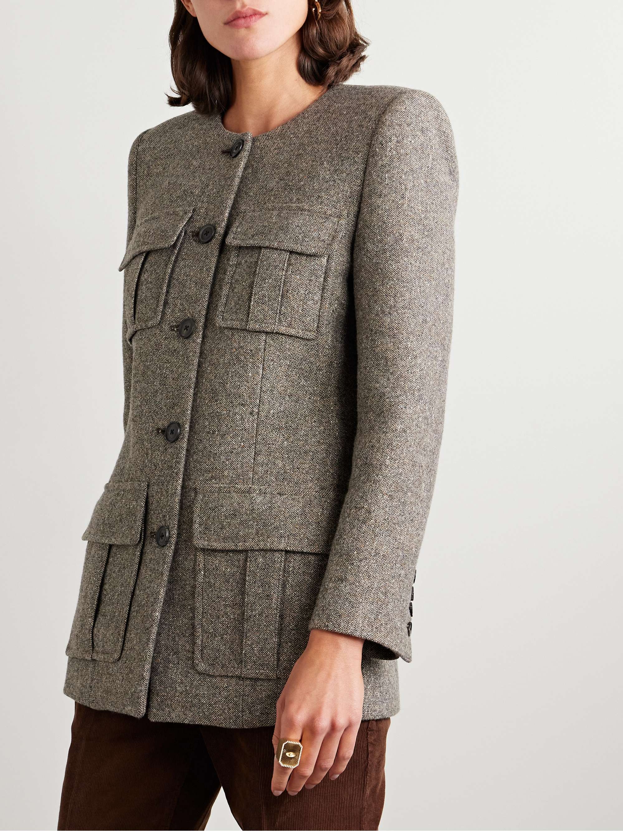 Gabriella wool-blend jacket view