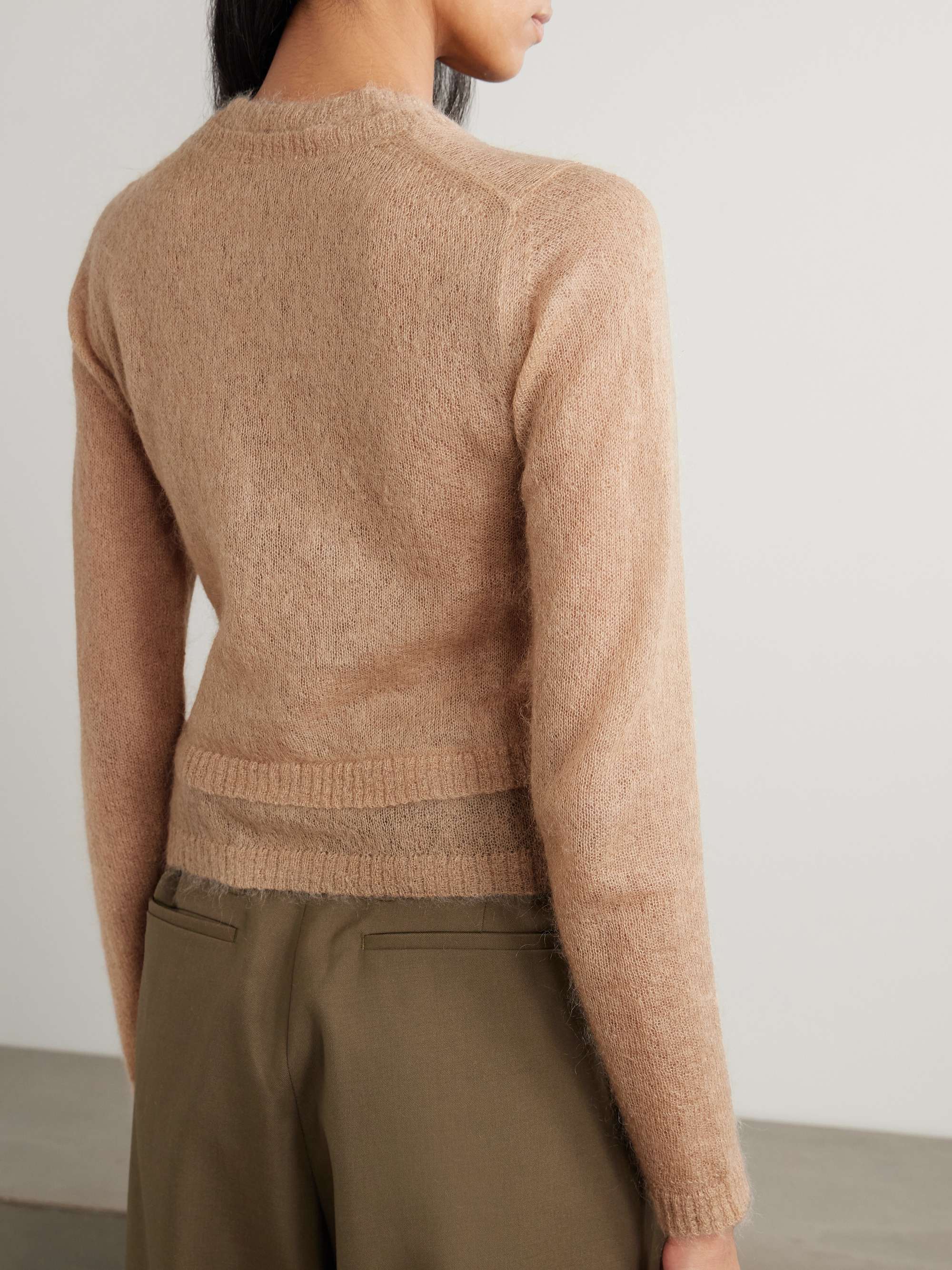 Mohair-blend cardigan view