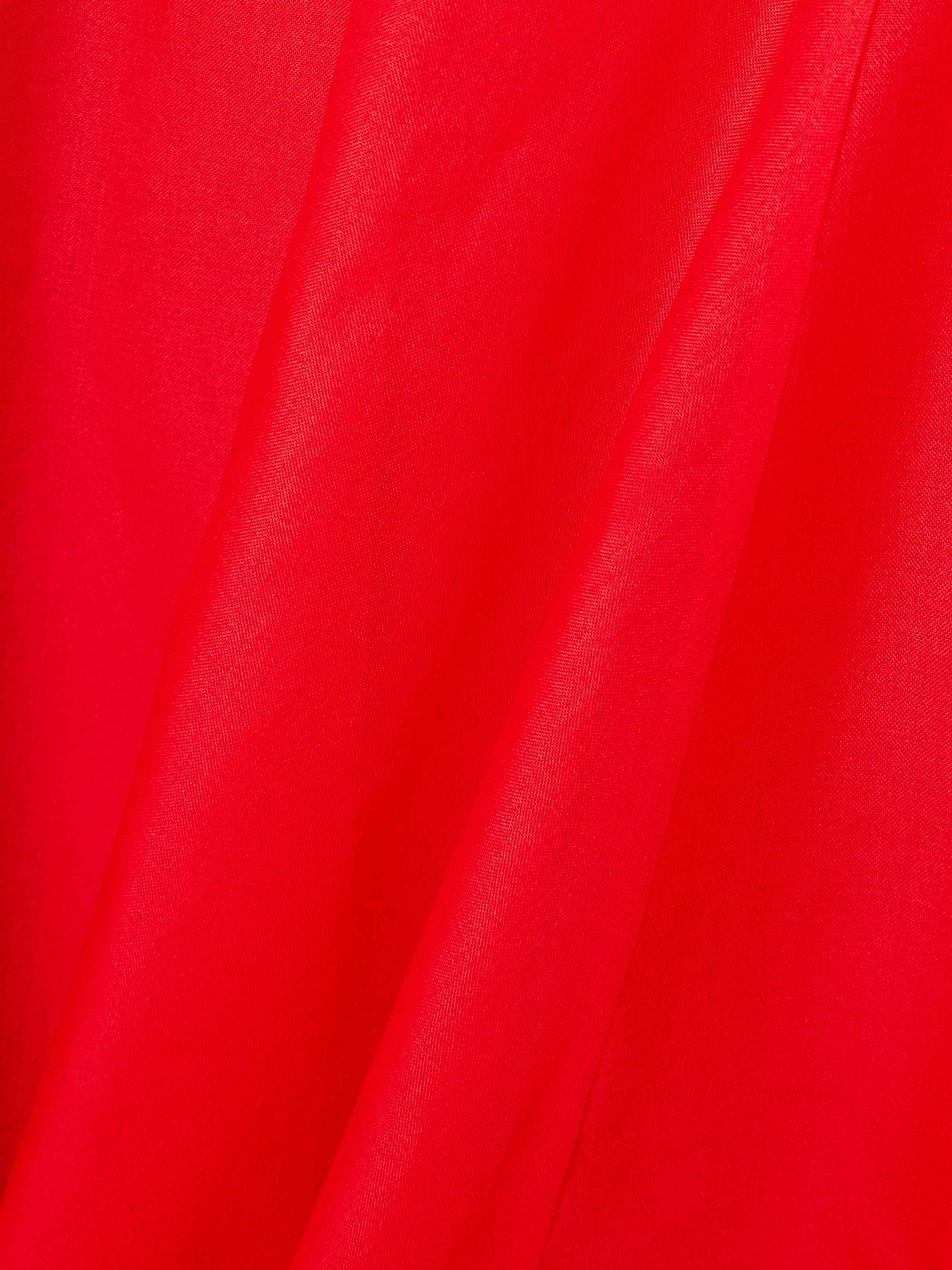 Sissy silk-organza midi dress view