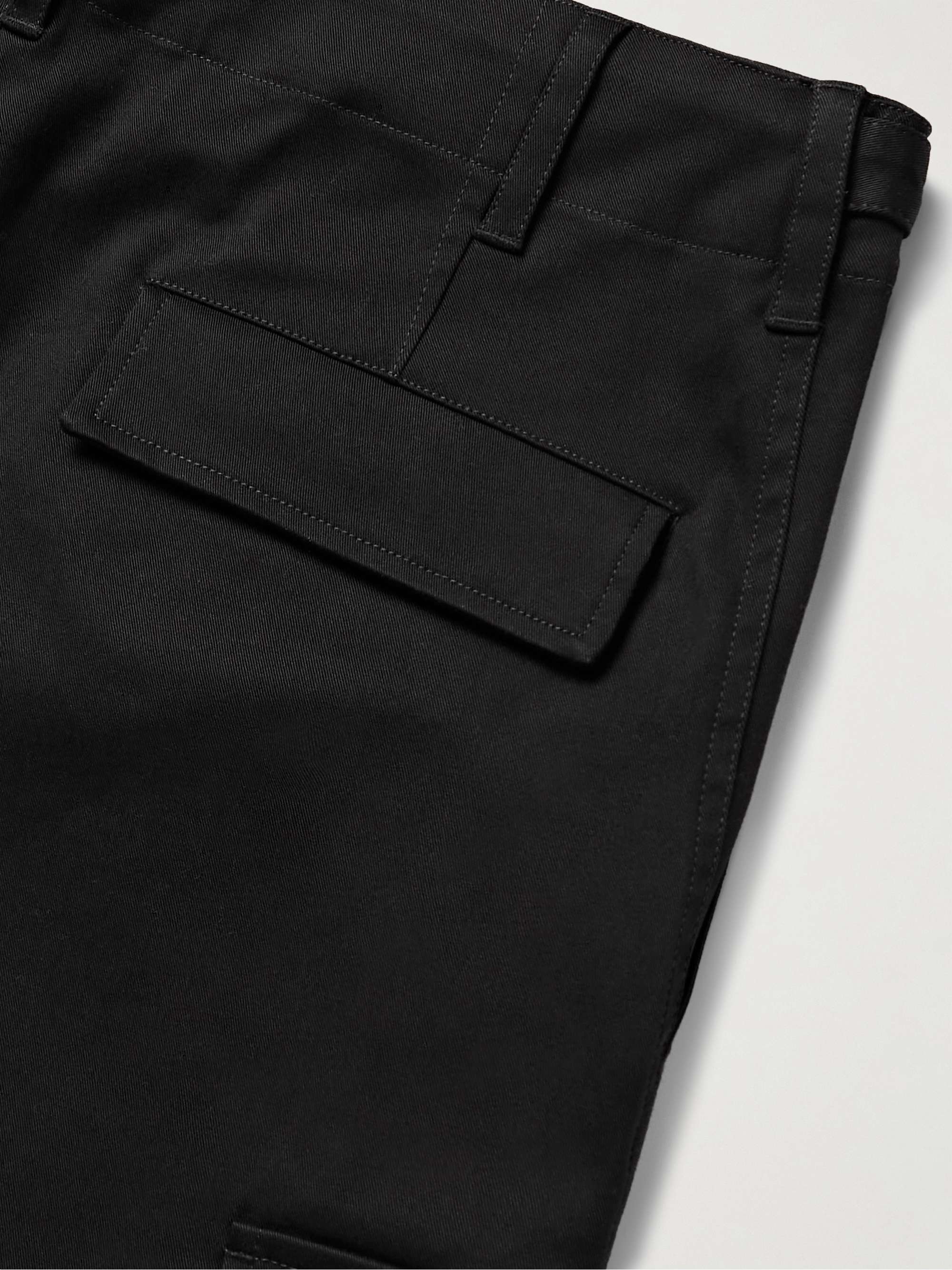 Cotton-Blend Twill Cargo Trousers view