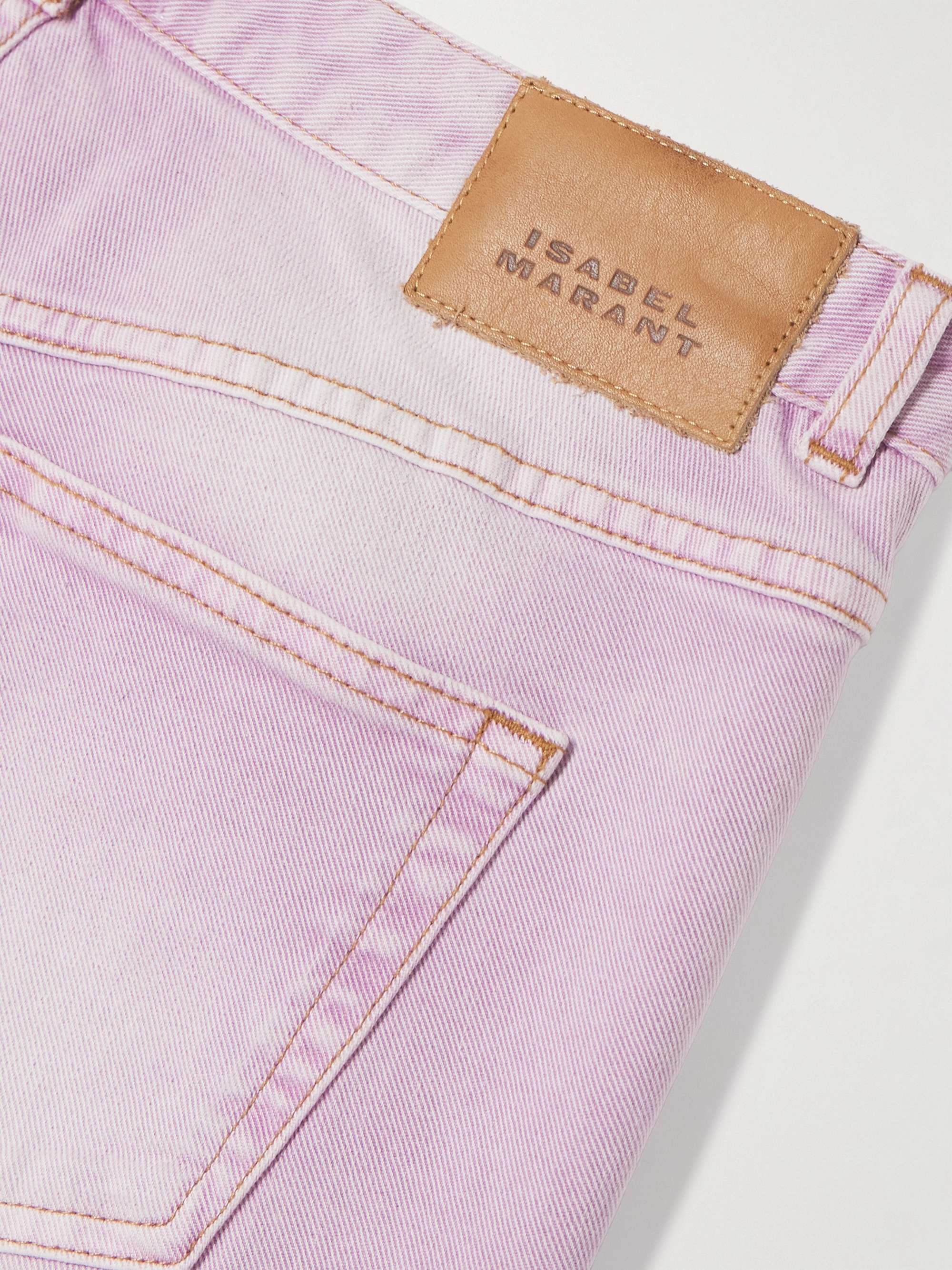 Valen lace-up flared jeans view