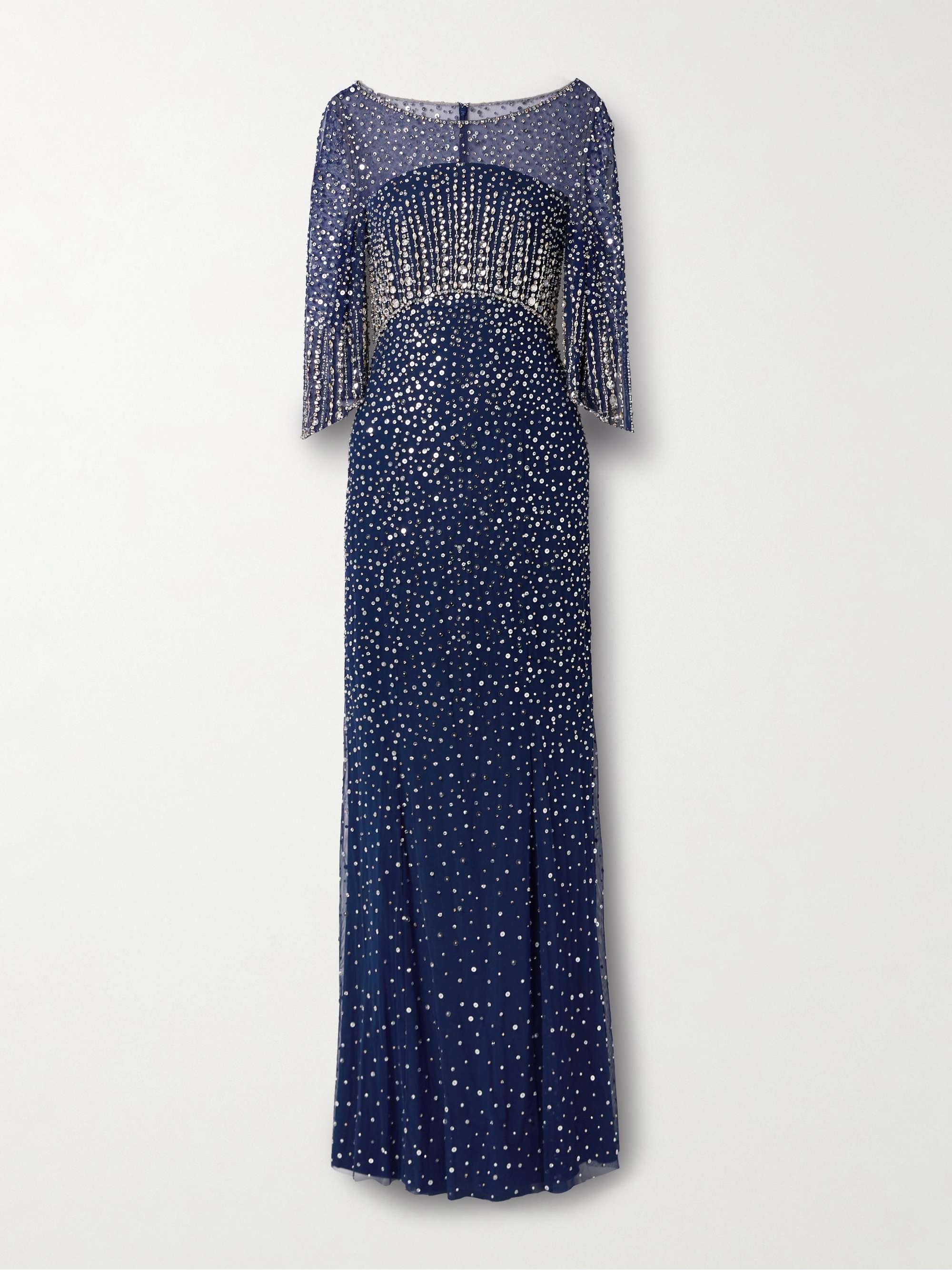 Kiya embellished tulle gown view