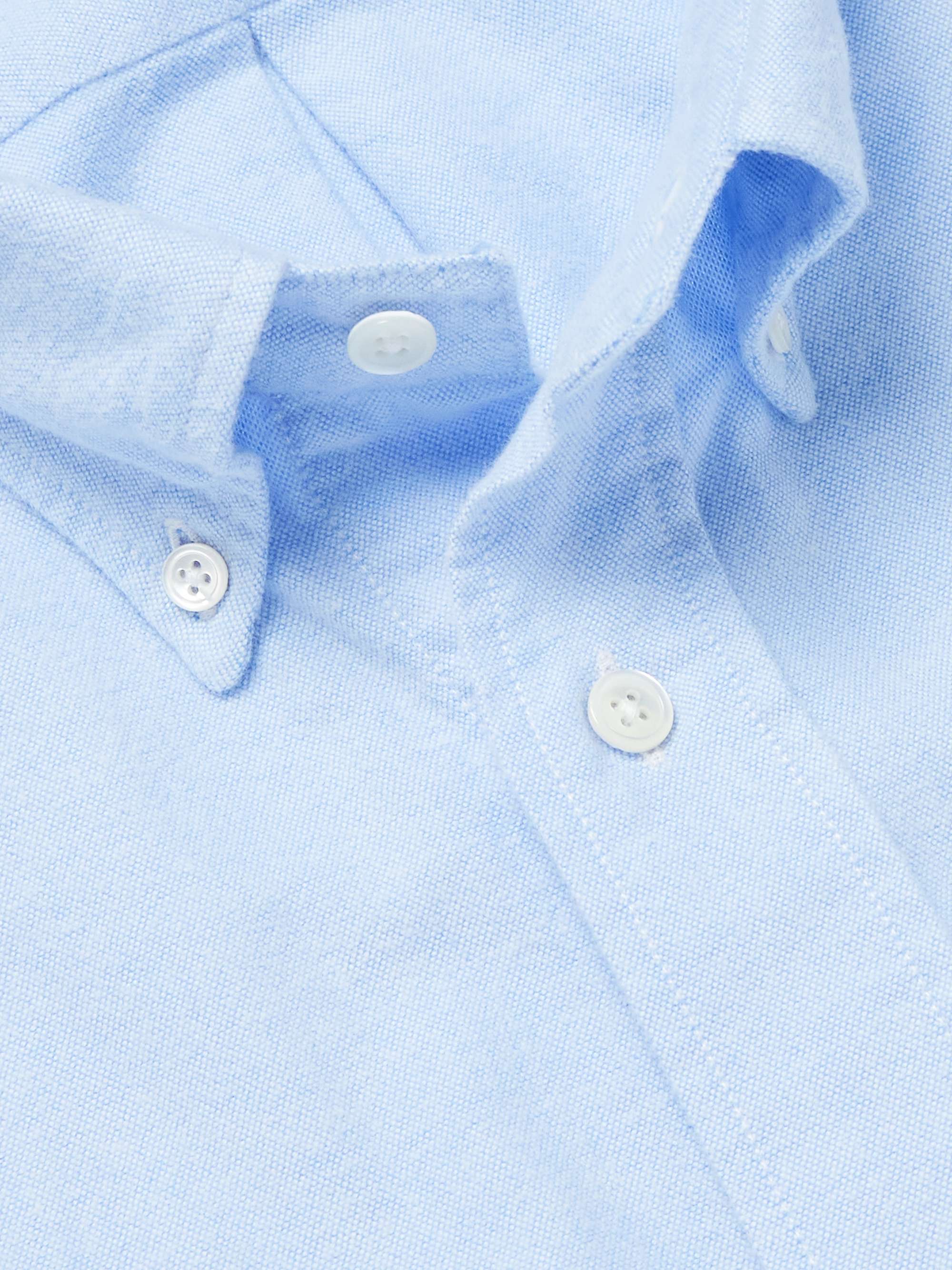Pitt Button-Down Collar Cotton Oxford Shirt view