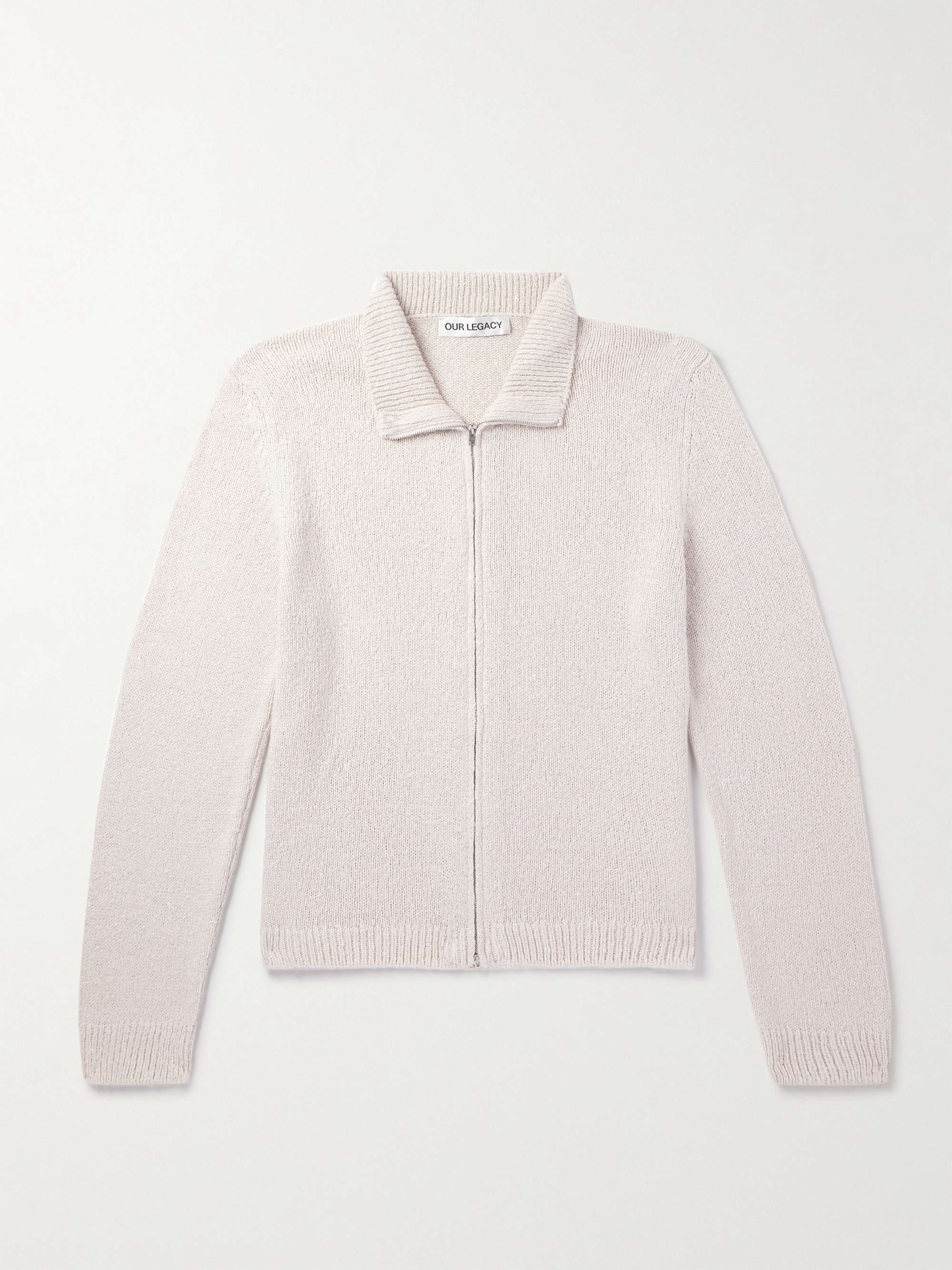 Float Silk Zip-Up Cardigan view