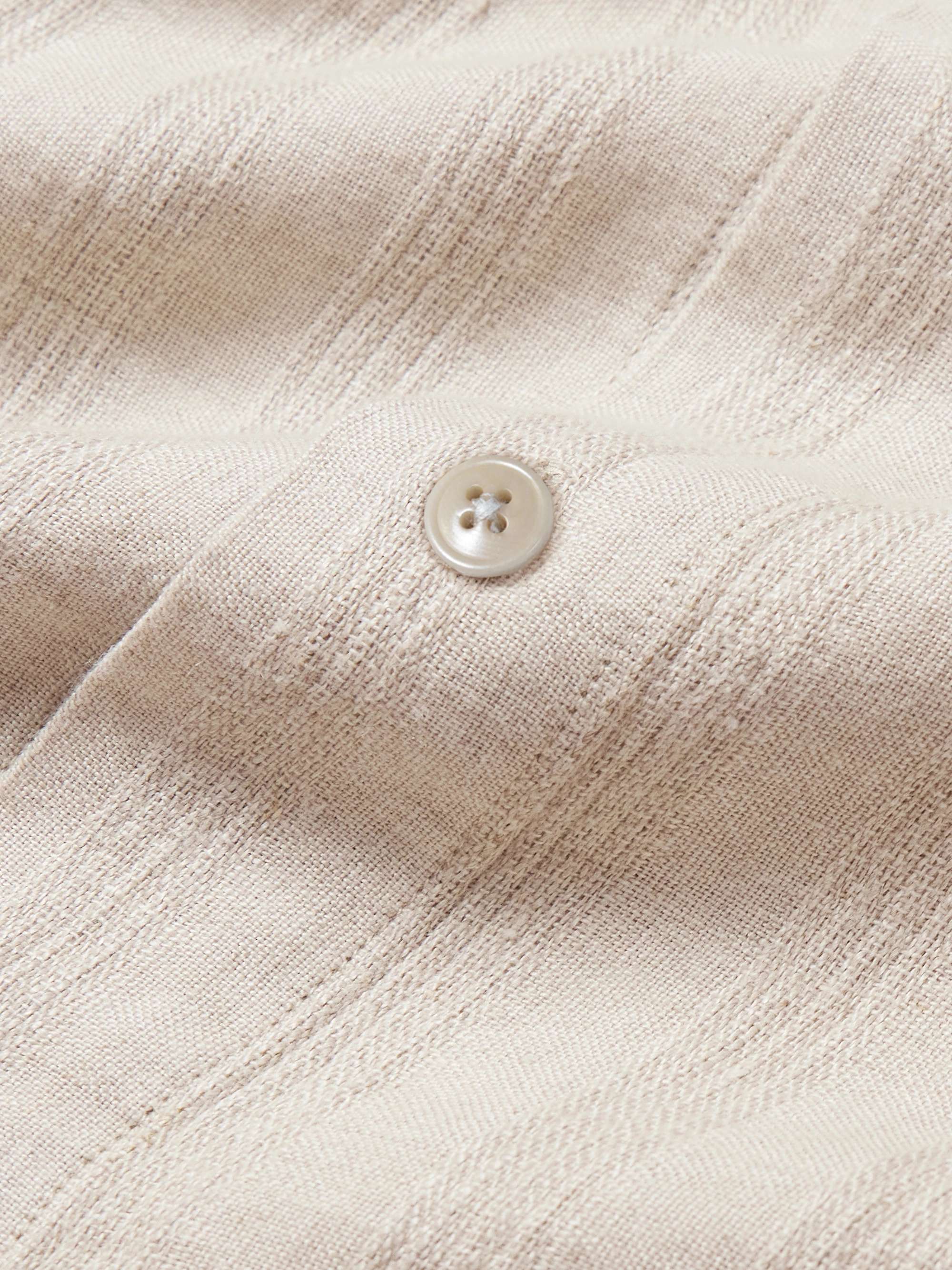 Santiago Striped Linen Shirt view