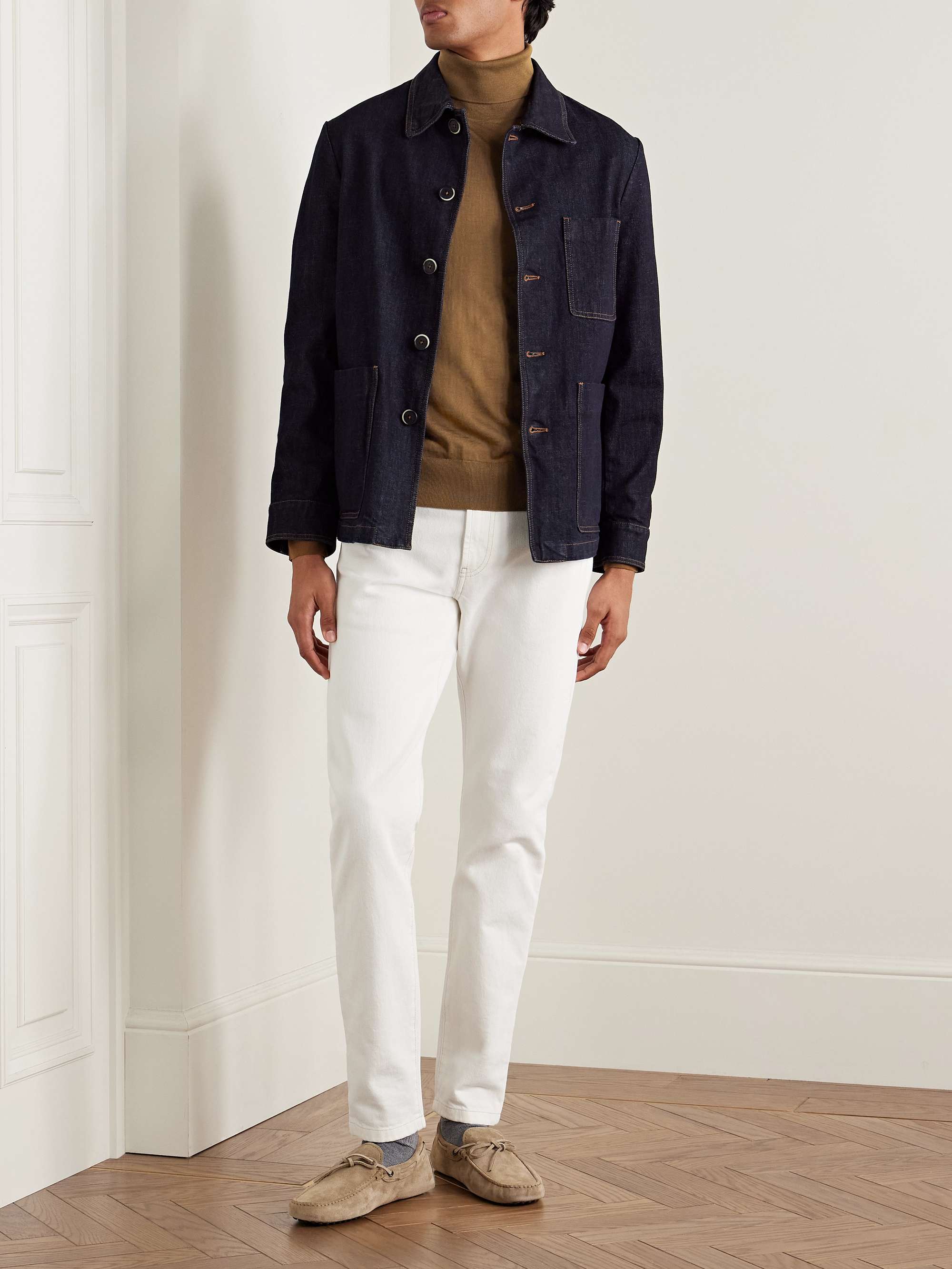 Dolcevita Slim-Fit Virgin Wool Rollneck Sweater view