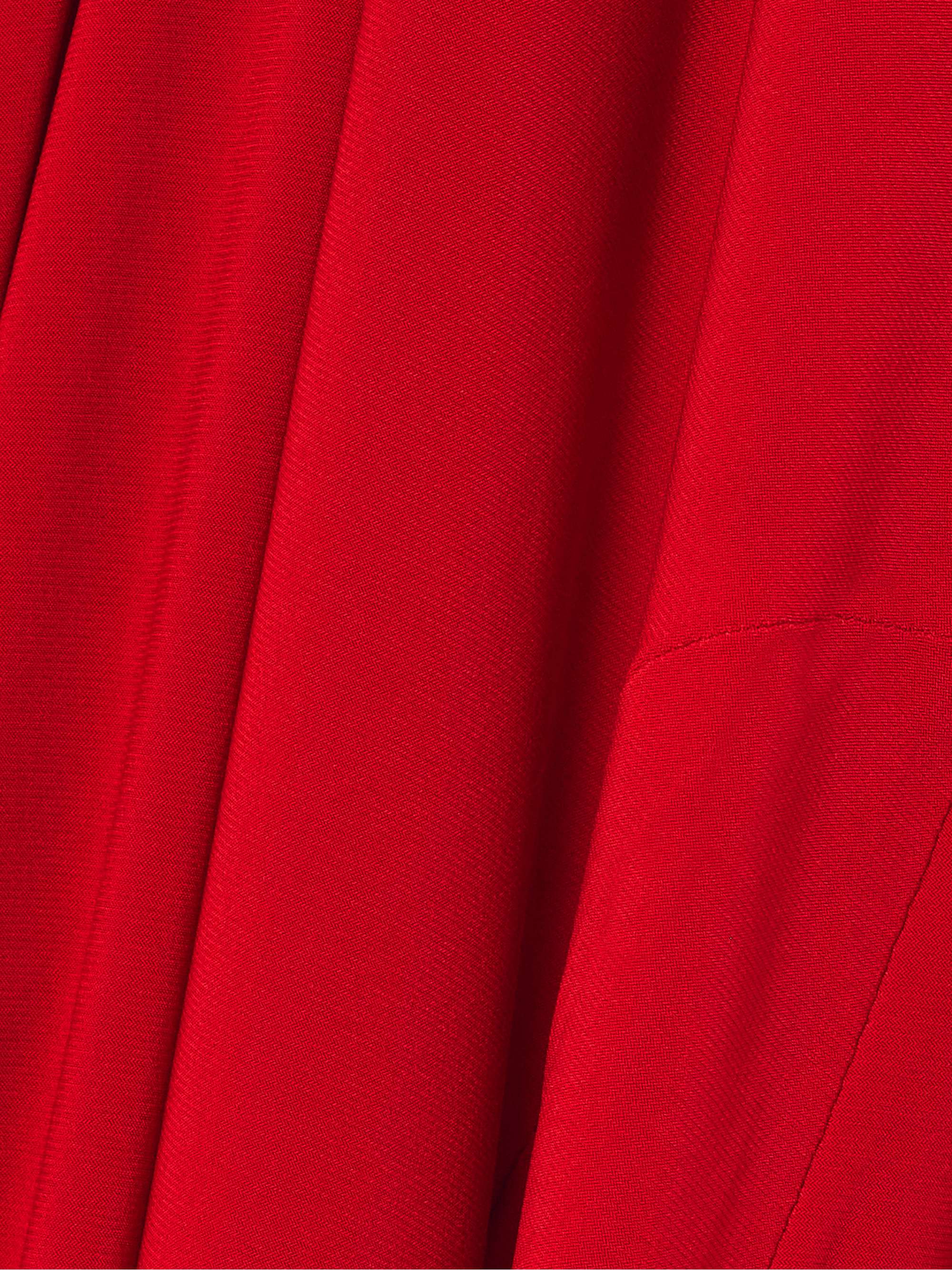 Cutout jersey halterneck gown view