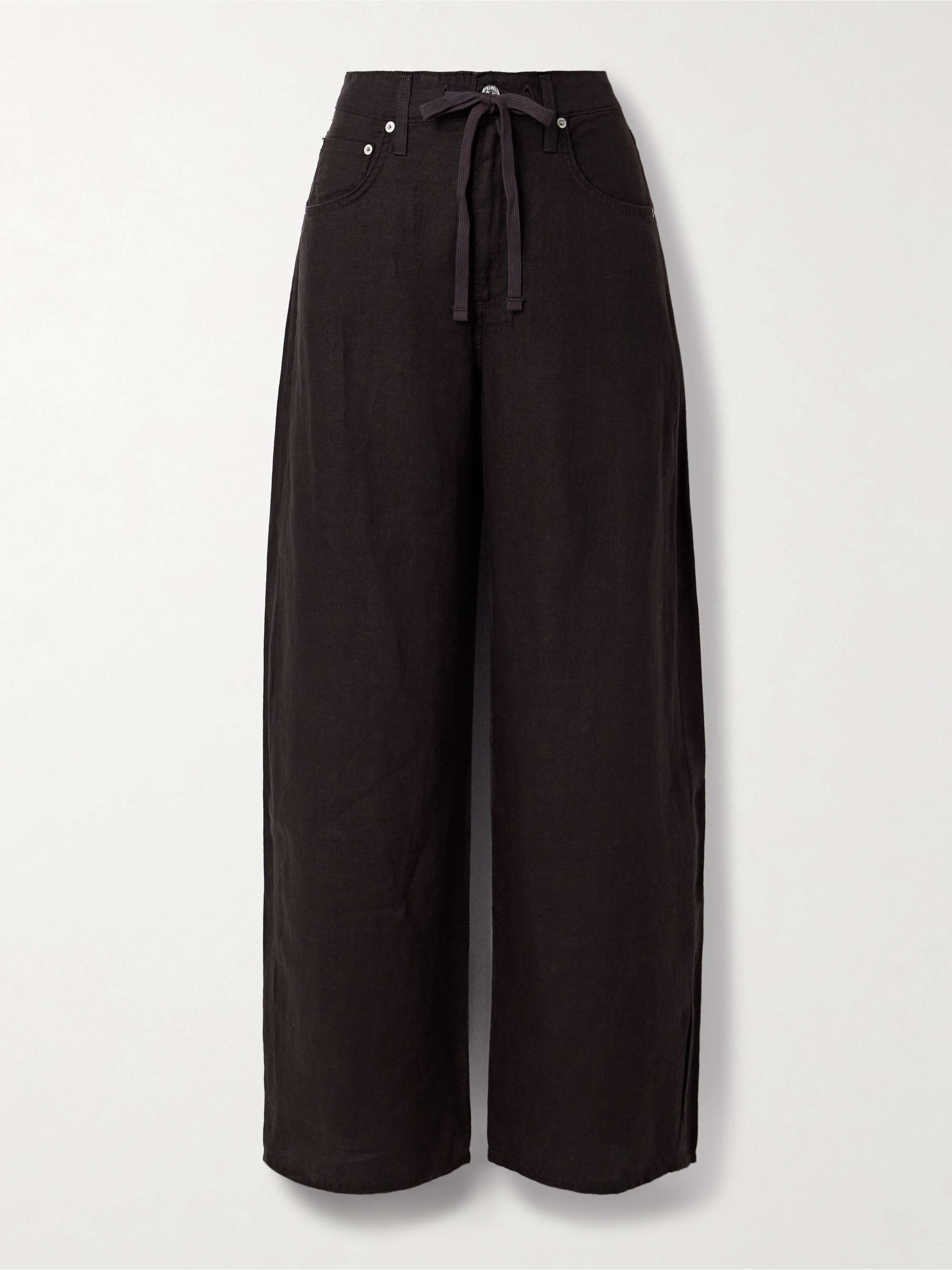 Brynn linen wide-leg pants view