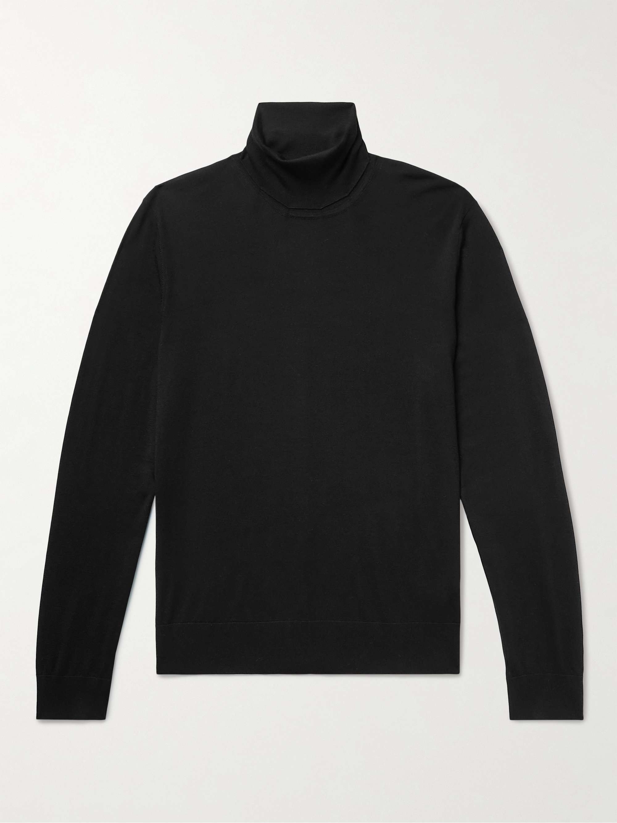 Elam Slim-Fit Wool Rollneck Sweater view