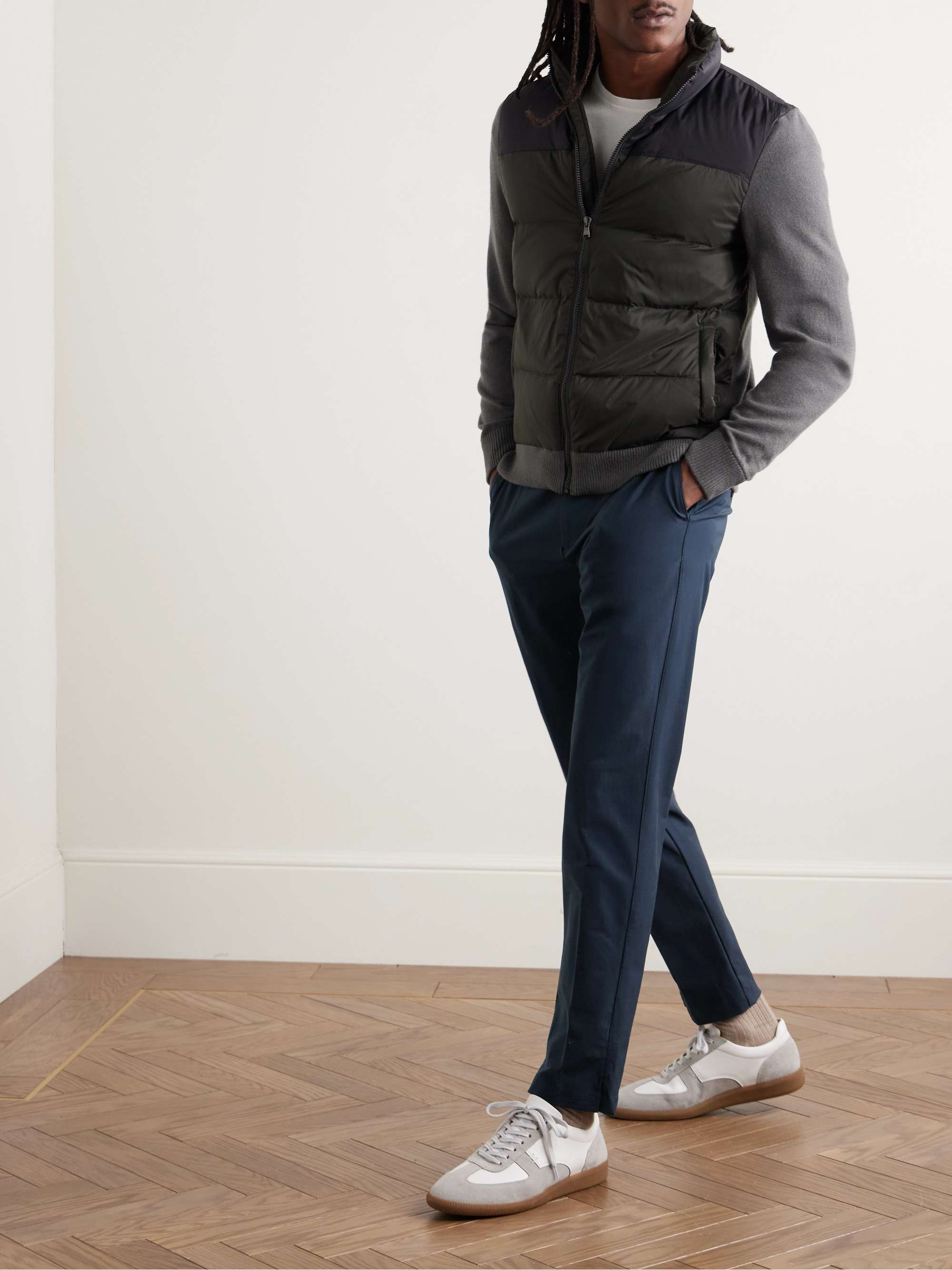Golf Slim-Fit Stretch Cotton-Blend Trousers view