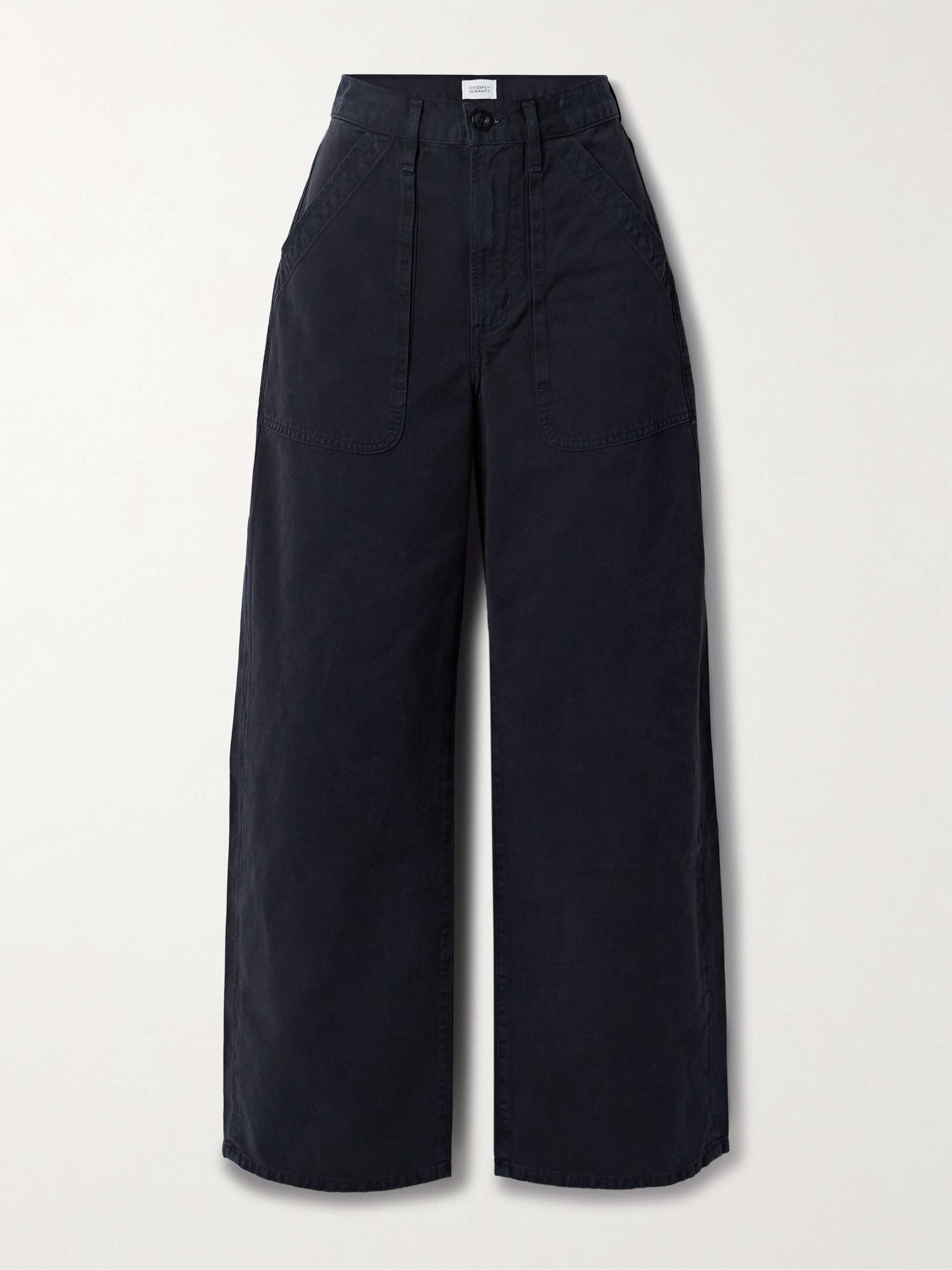 Ayla Cargo high-rise wide-leg jeans view