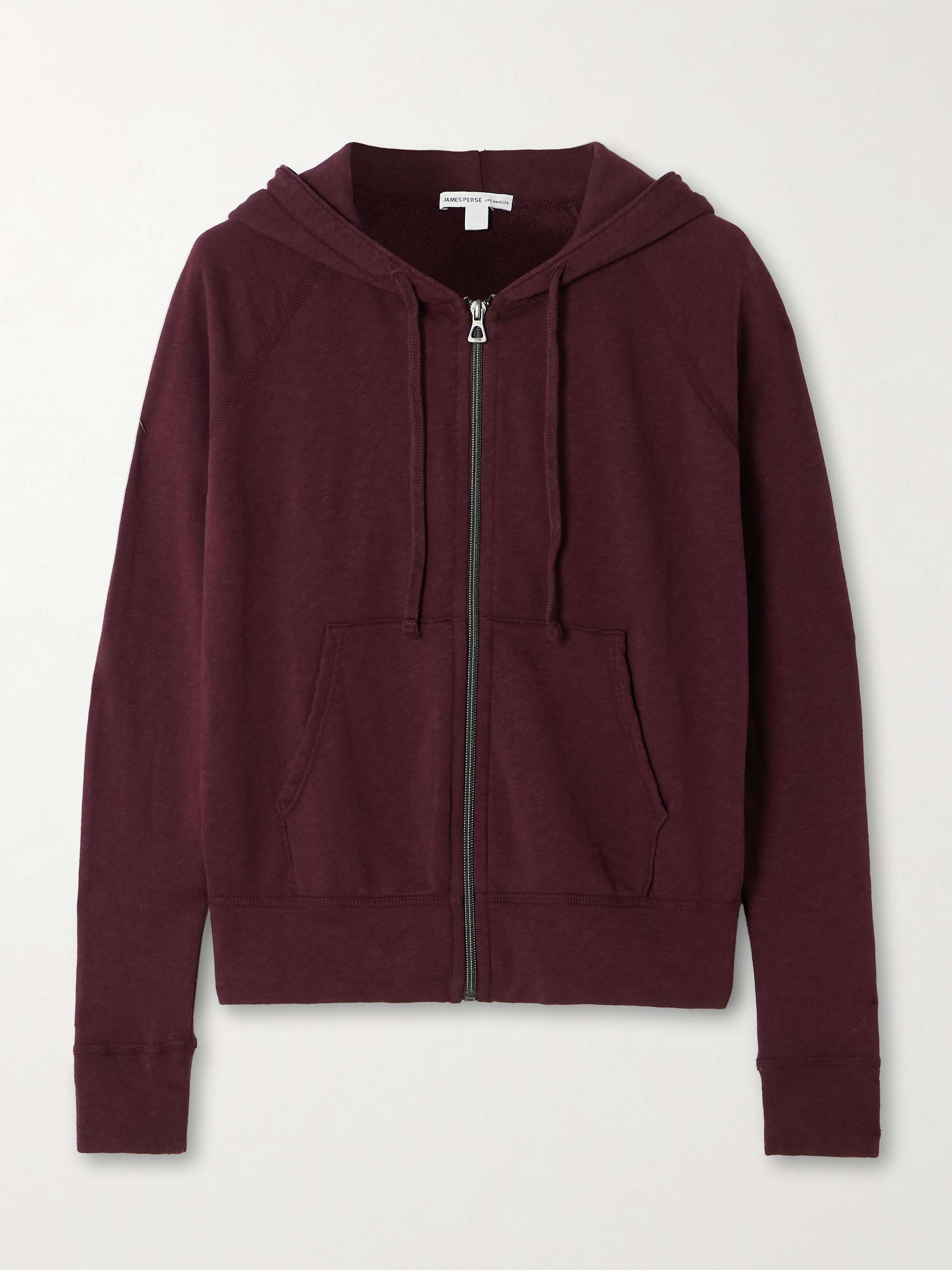 Cotton-terry hoodie view