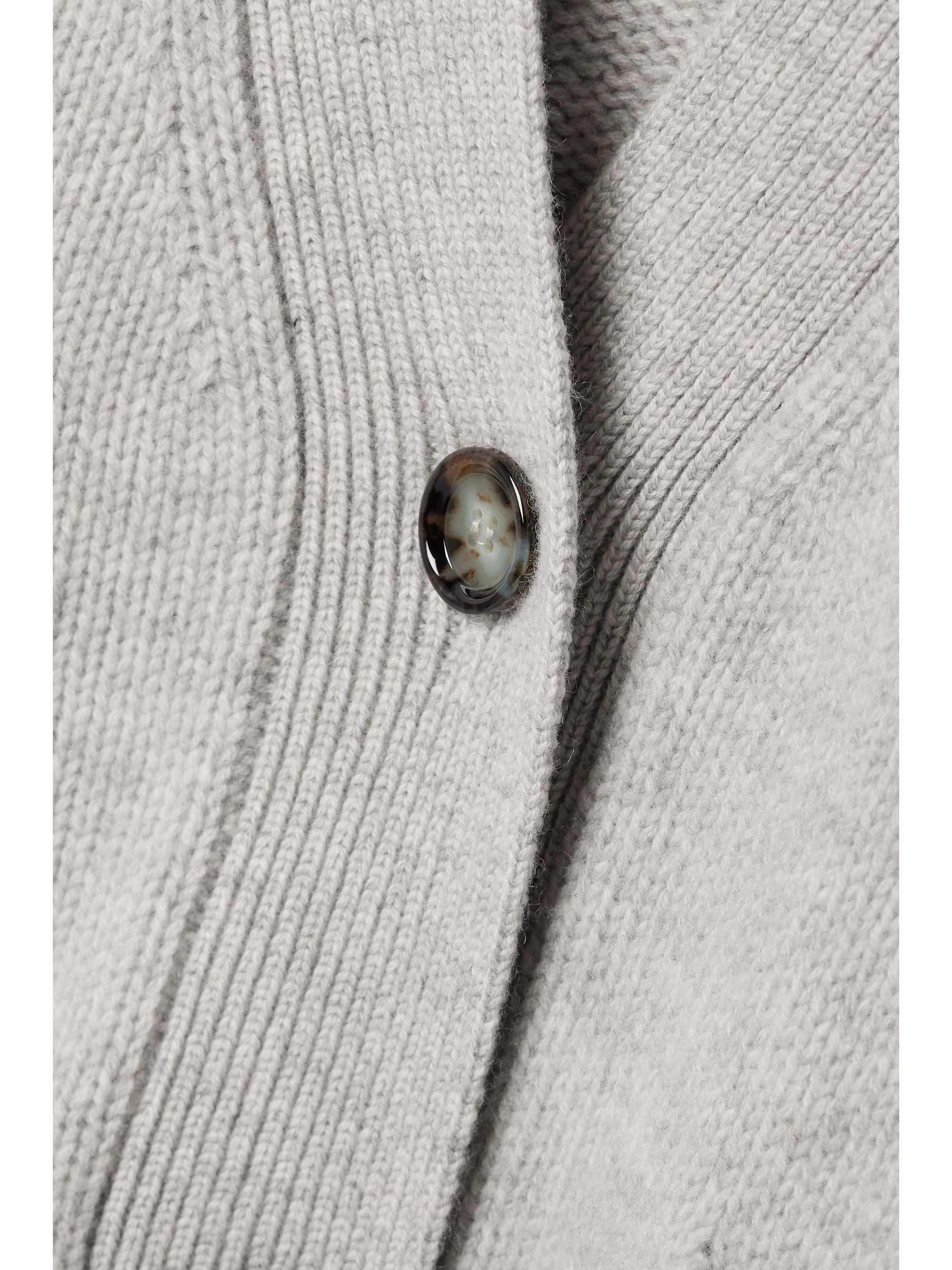+ NET SUSTAIN Wool and cashmere-blend cardigan view