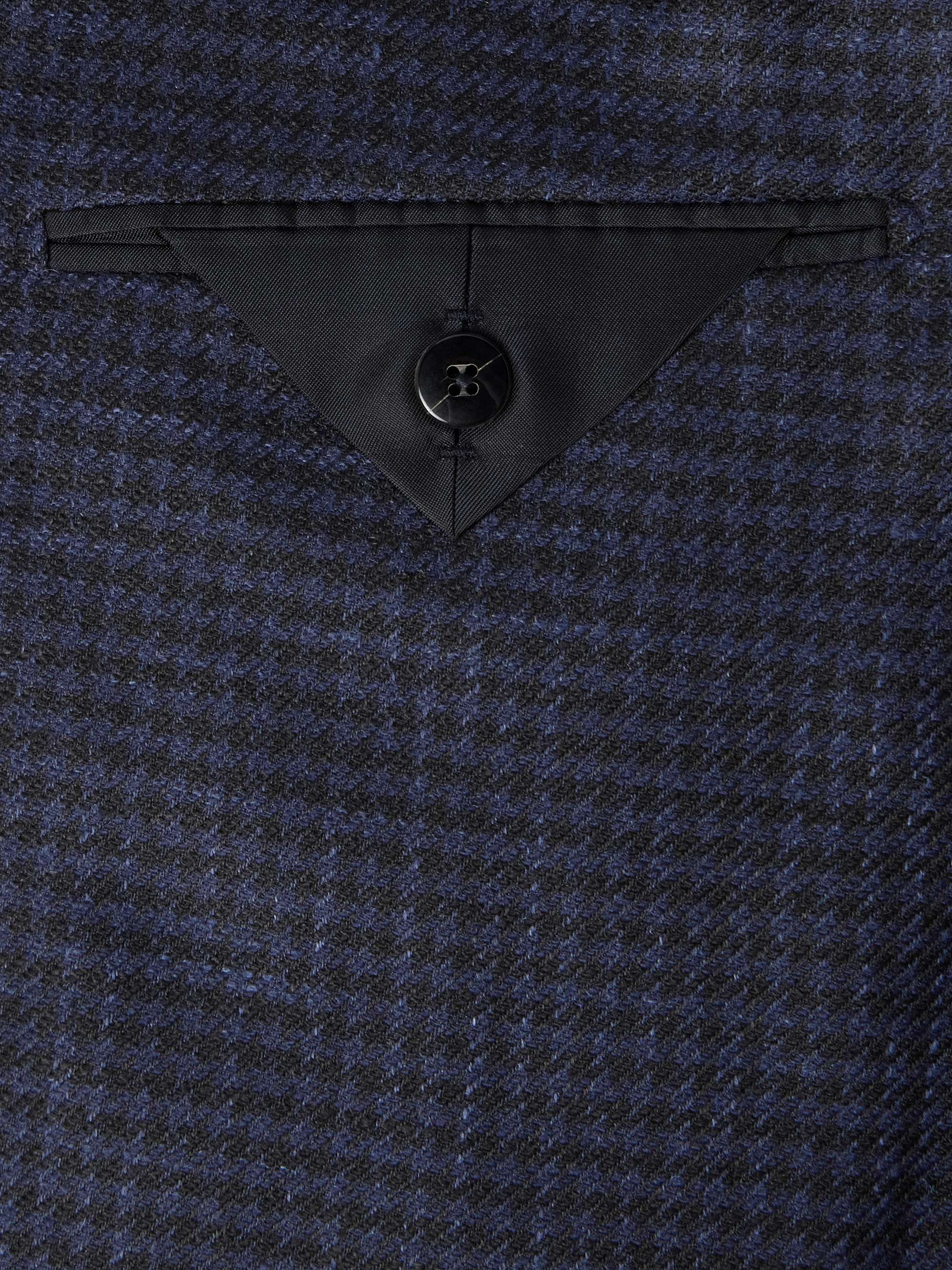 O'Connor Houndstooth Wool-Blend Blazer view