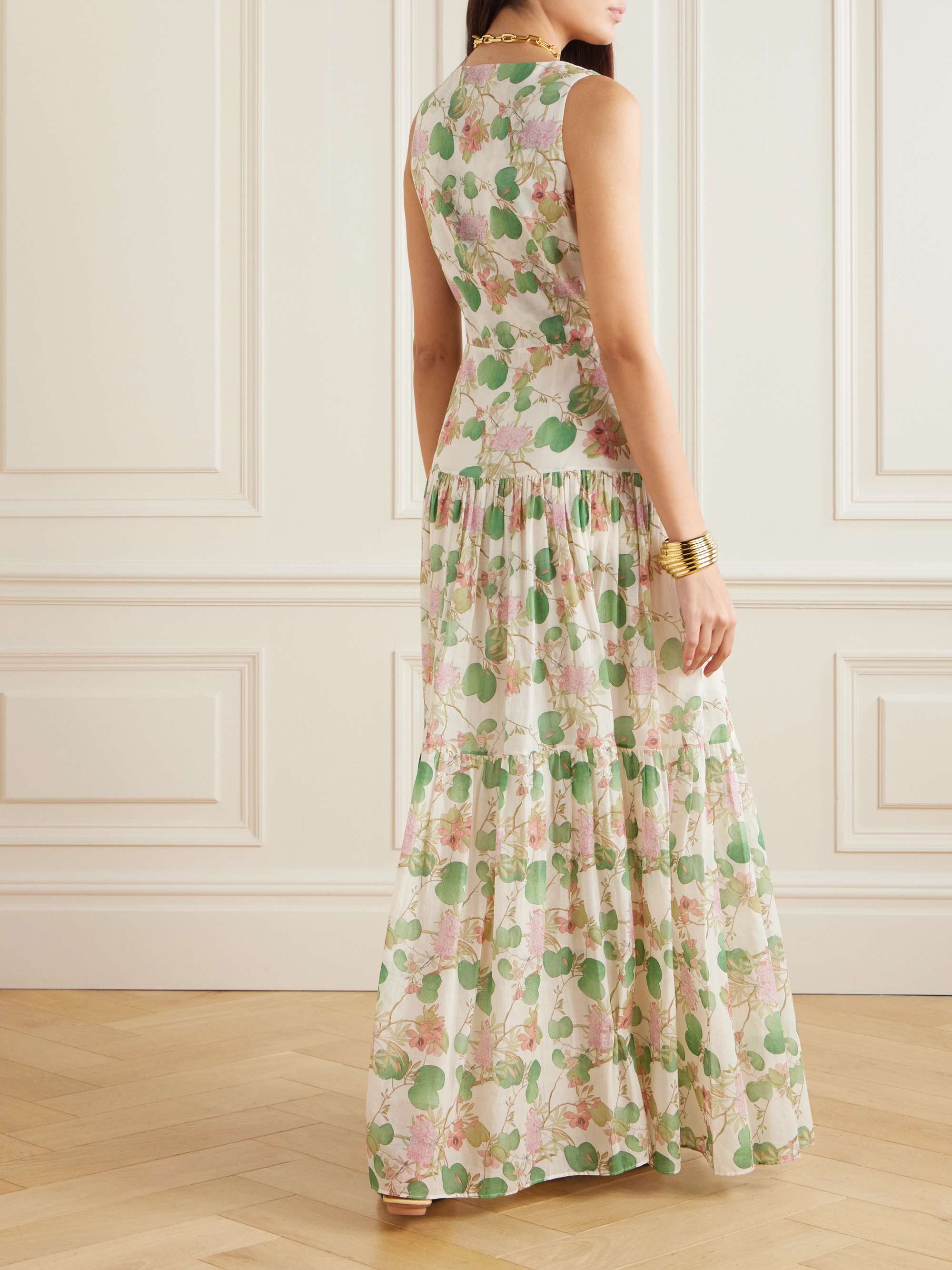 Antheia Dragonfly cotton-voile maxi dress view