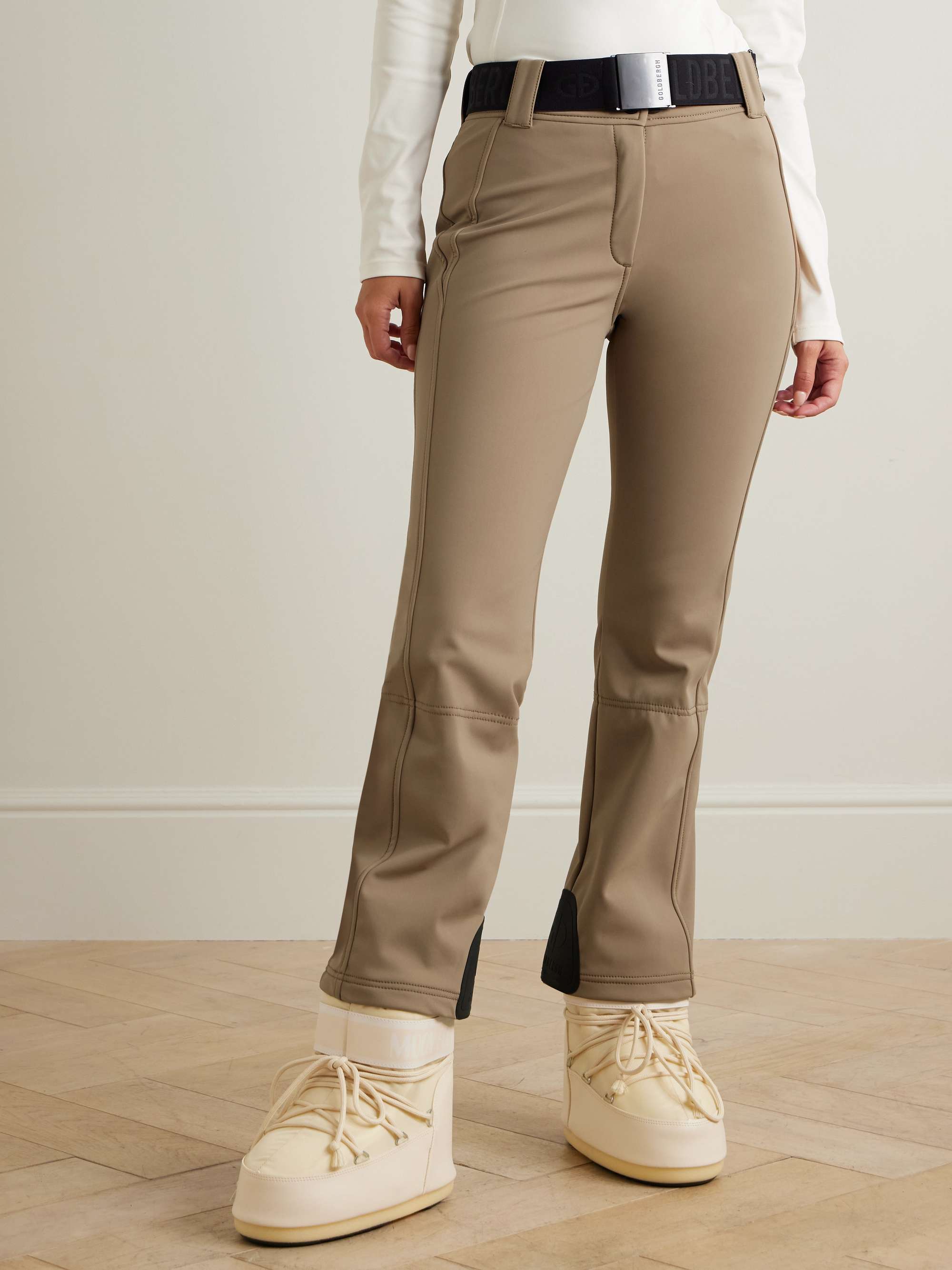 Pippa belted flared ski pants view
