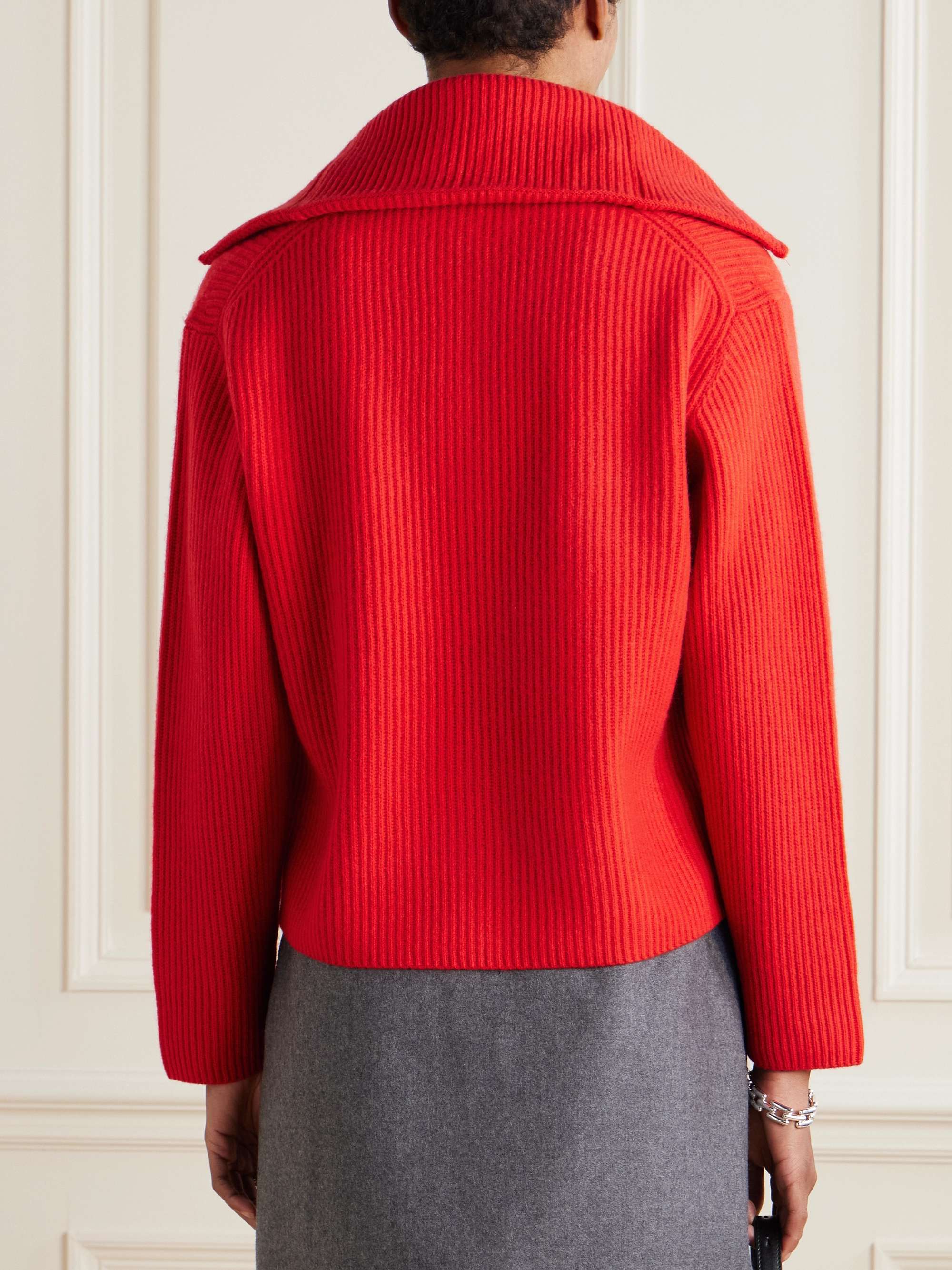 Landry ribbed cashmere sweater view
