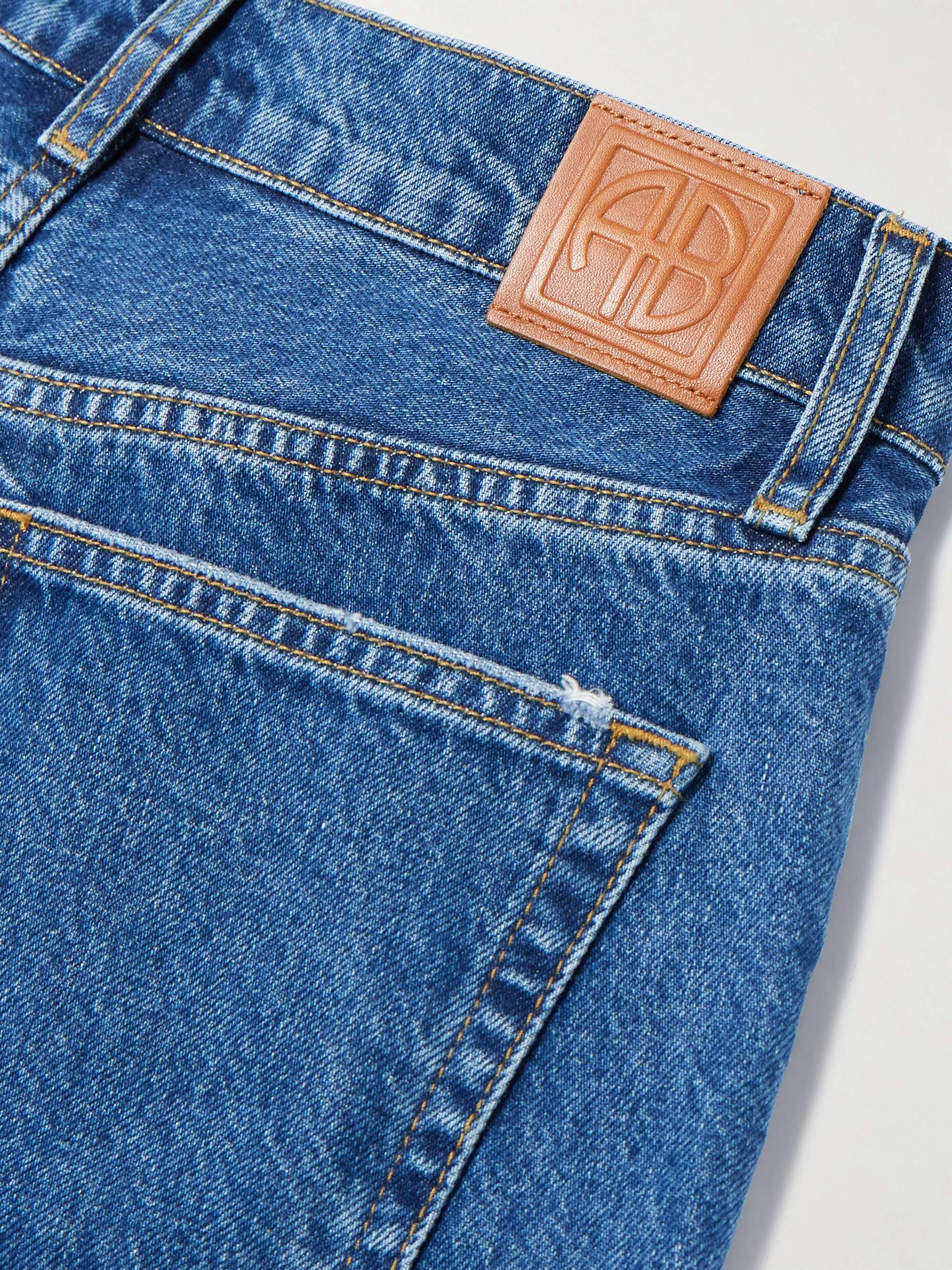 Kate high-rise slim-leg jeans view